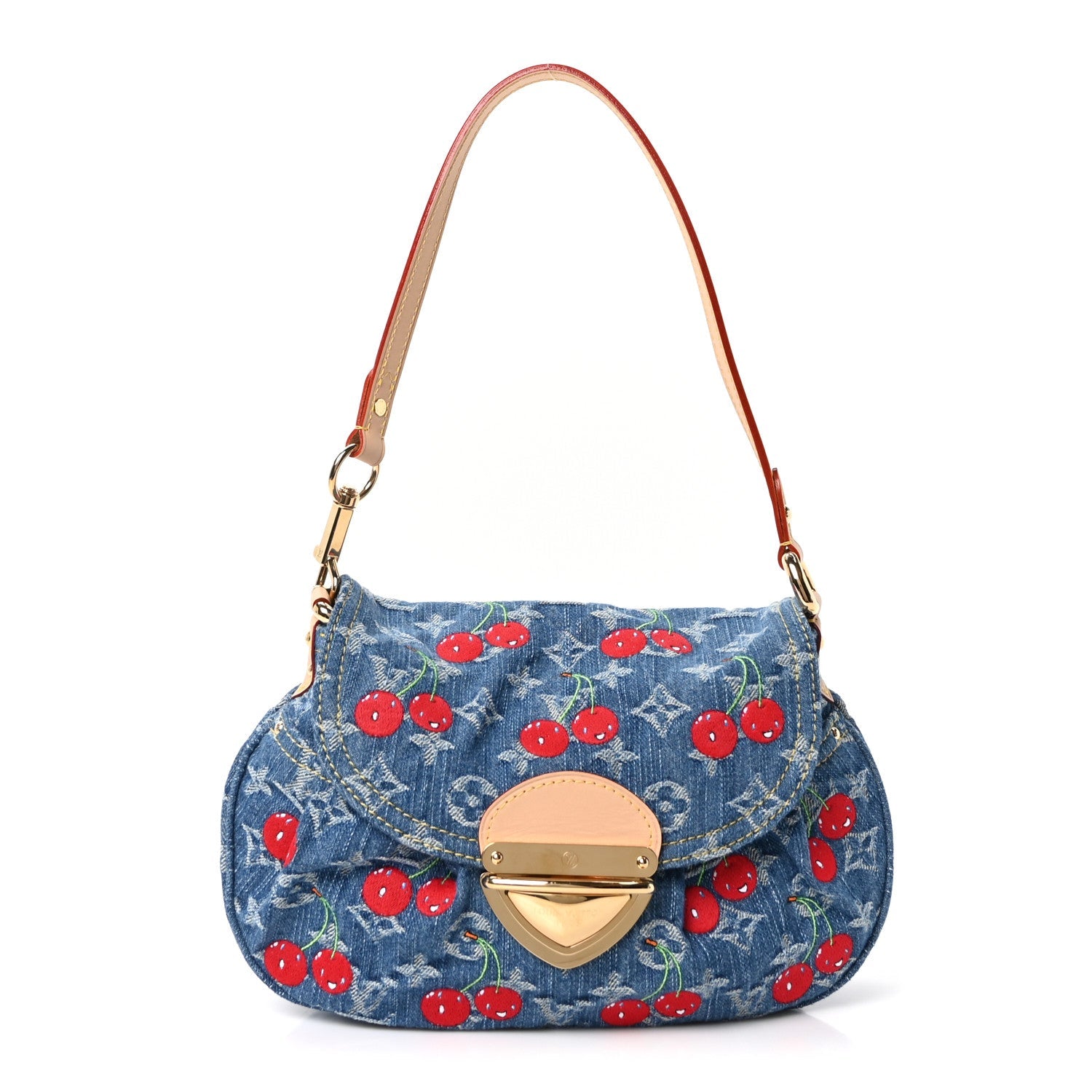 LV X TM Monogram Denim Cerises Sunset