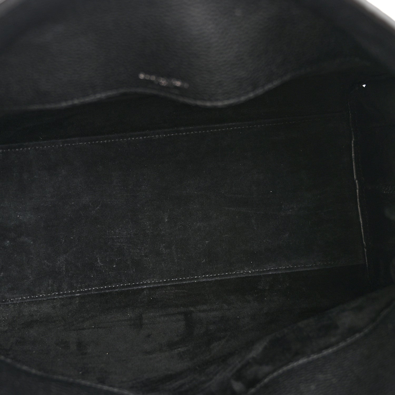 Grained Calfskin Small Supple Sac De Jour Black