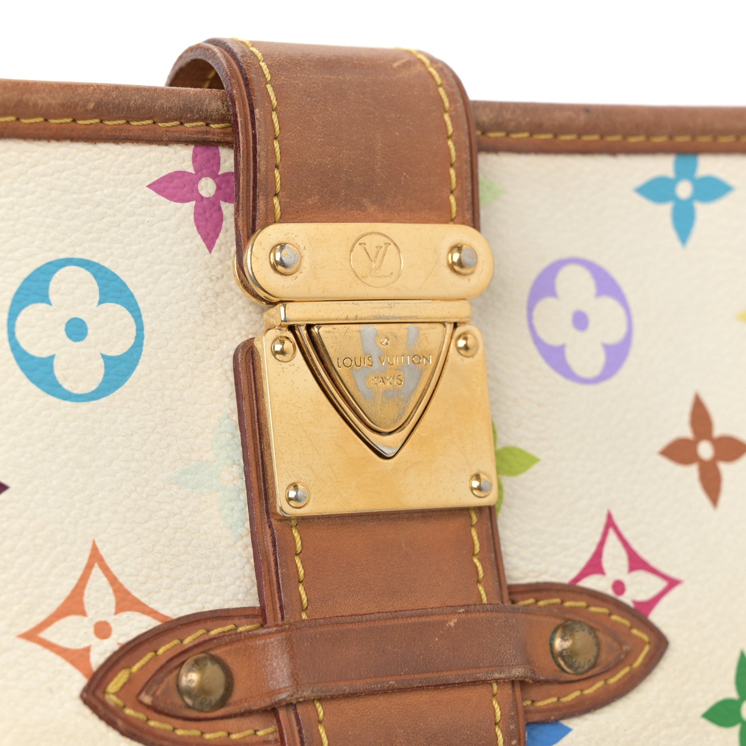 Monogram Multicolor Shirley White
