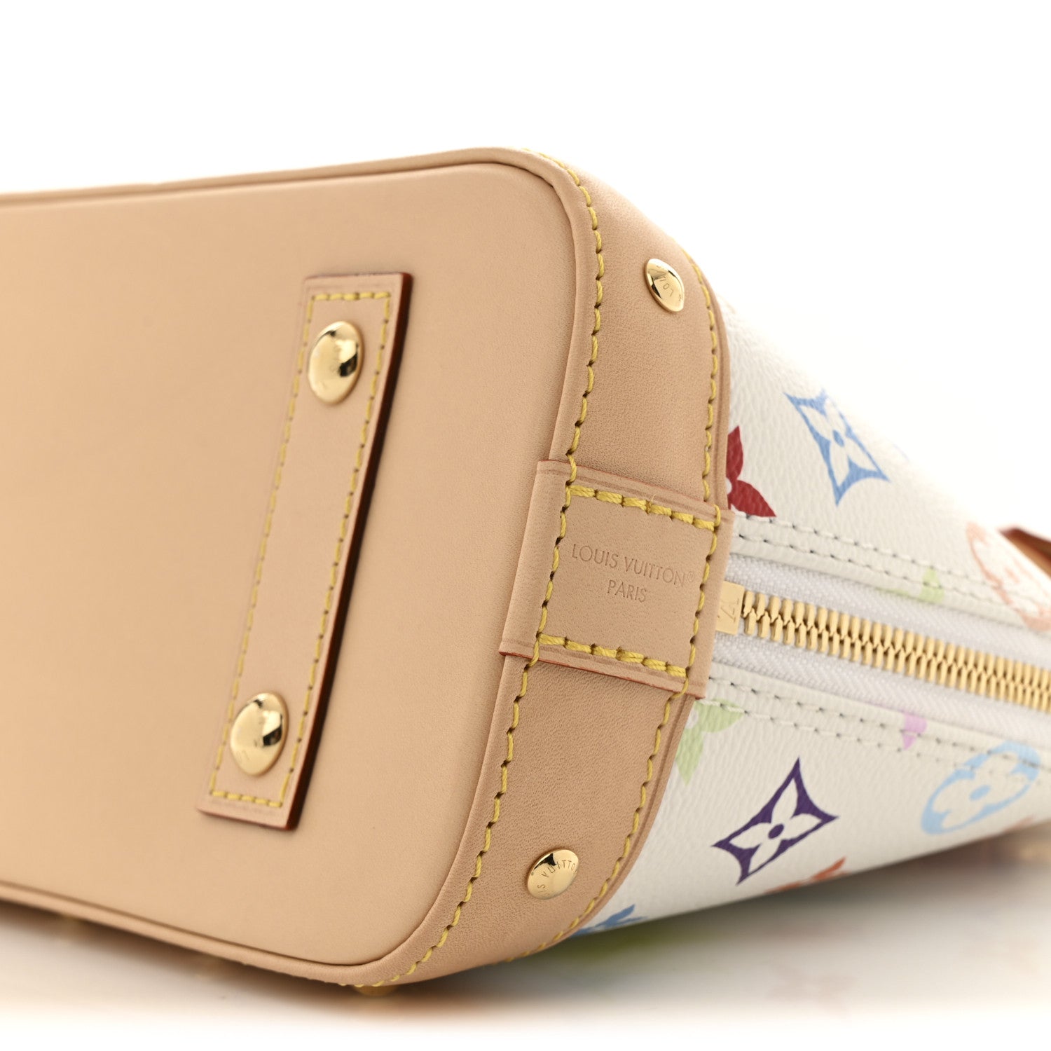 LV x TM Monogram Multicolor Alma BB White