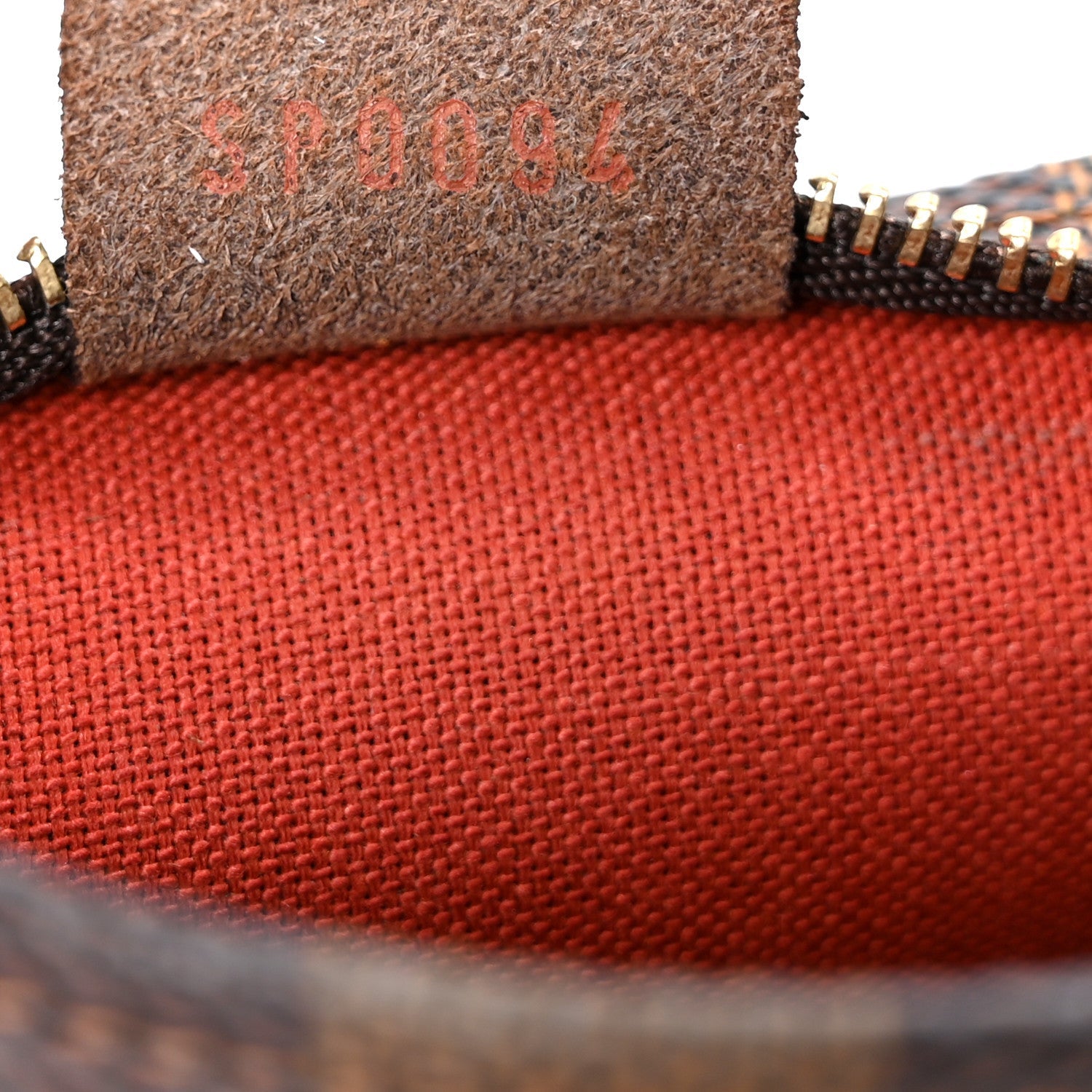 Damier Ebene Trousse Make Up Bag Pochette