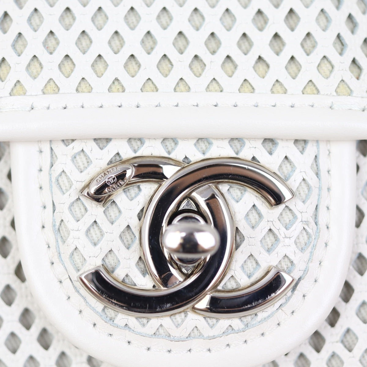 Chanel Up In The Air Perforated Flap Bag
