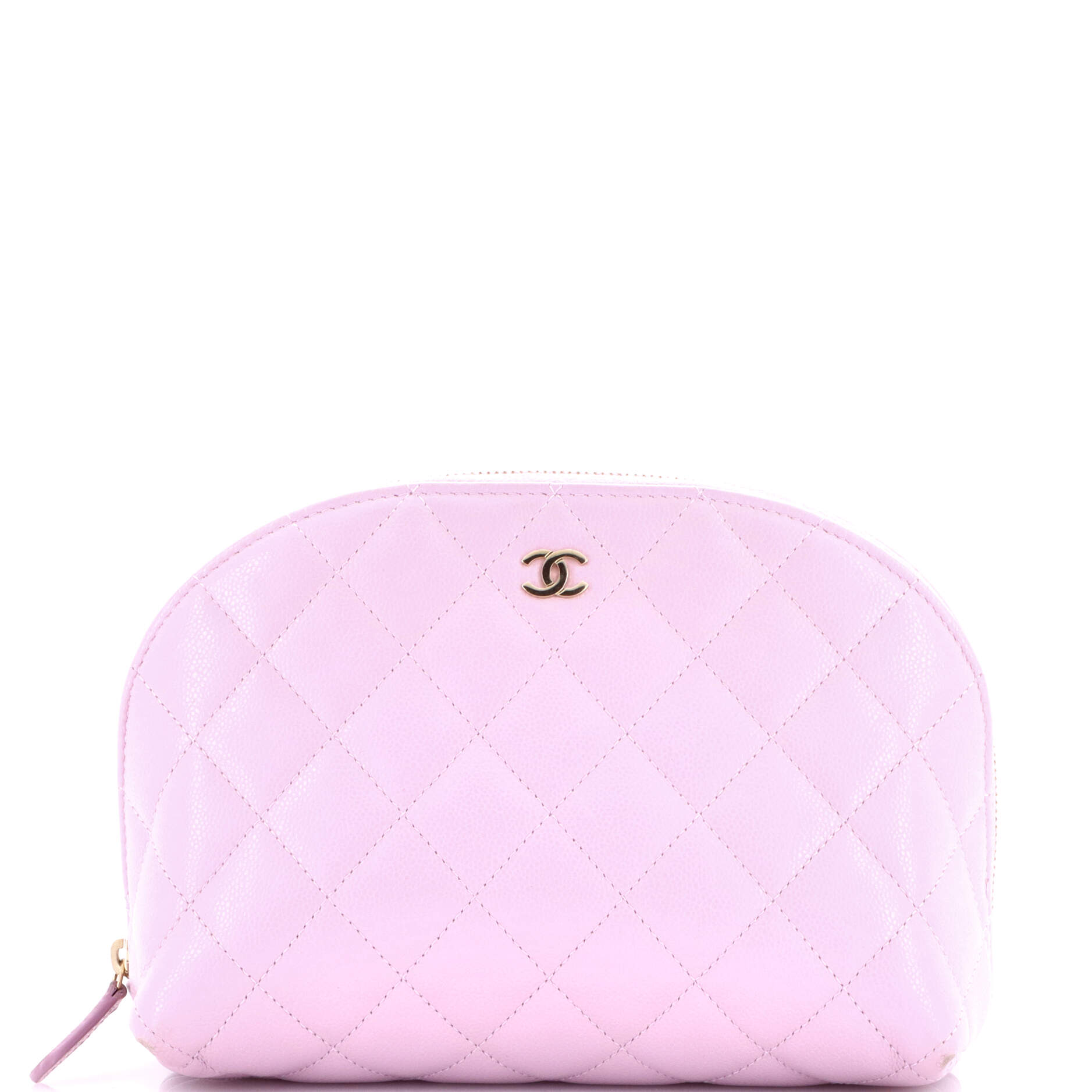 CC Cosmetic Pouch Quilted Caviar