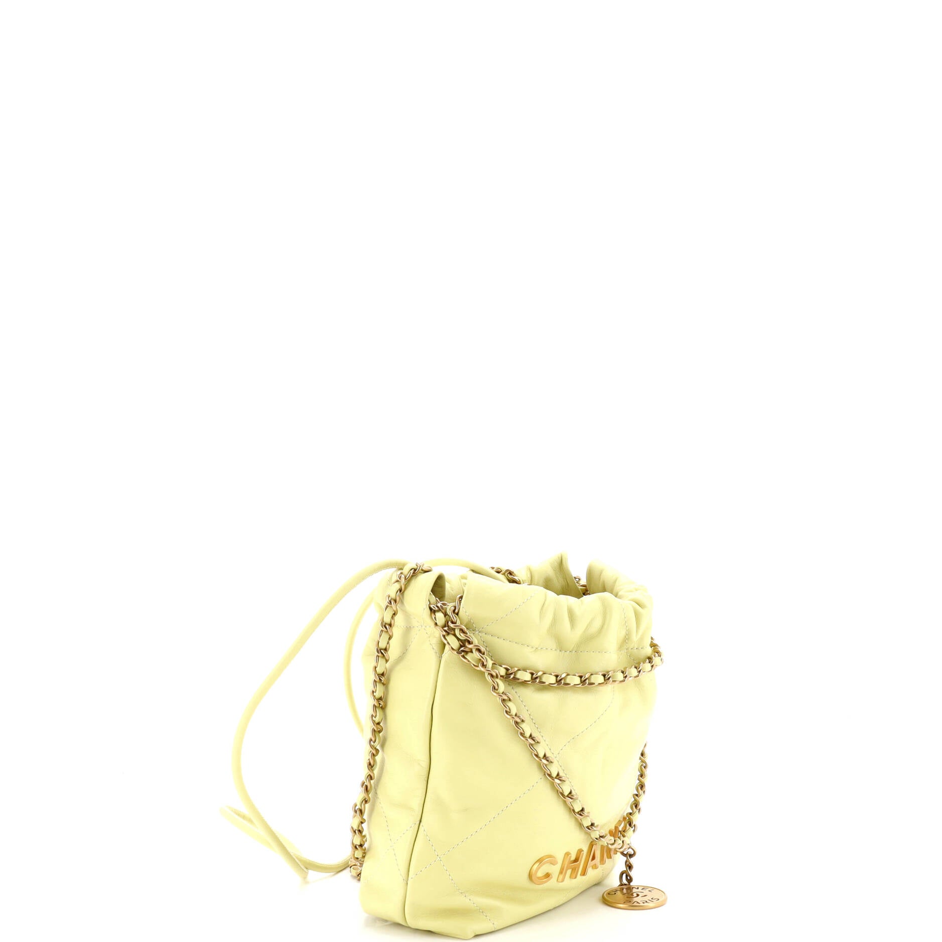 22 Chain Hobo Quilted Calfskin Mini