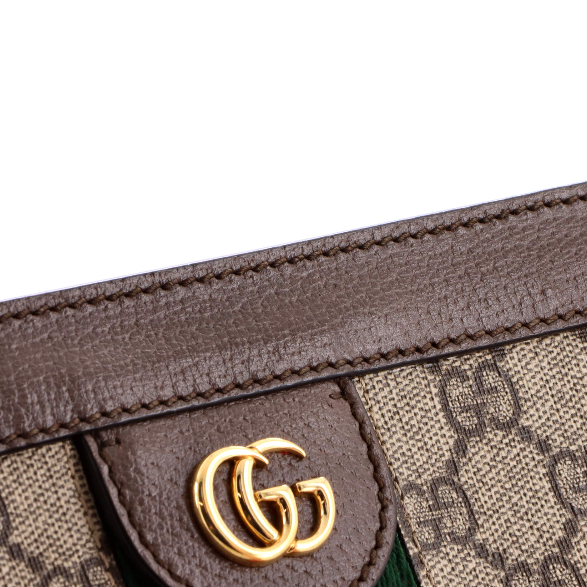 Ophidia Chain Shoulder Bag GG Coated Canvas Small