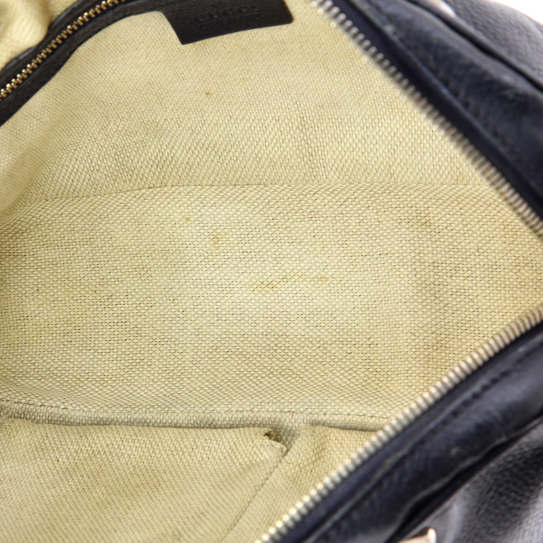 Soho Chain Zip Shoulder Bag Leather Small