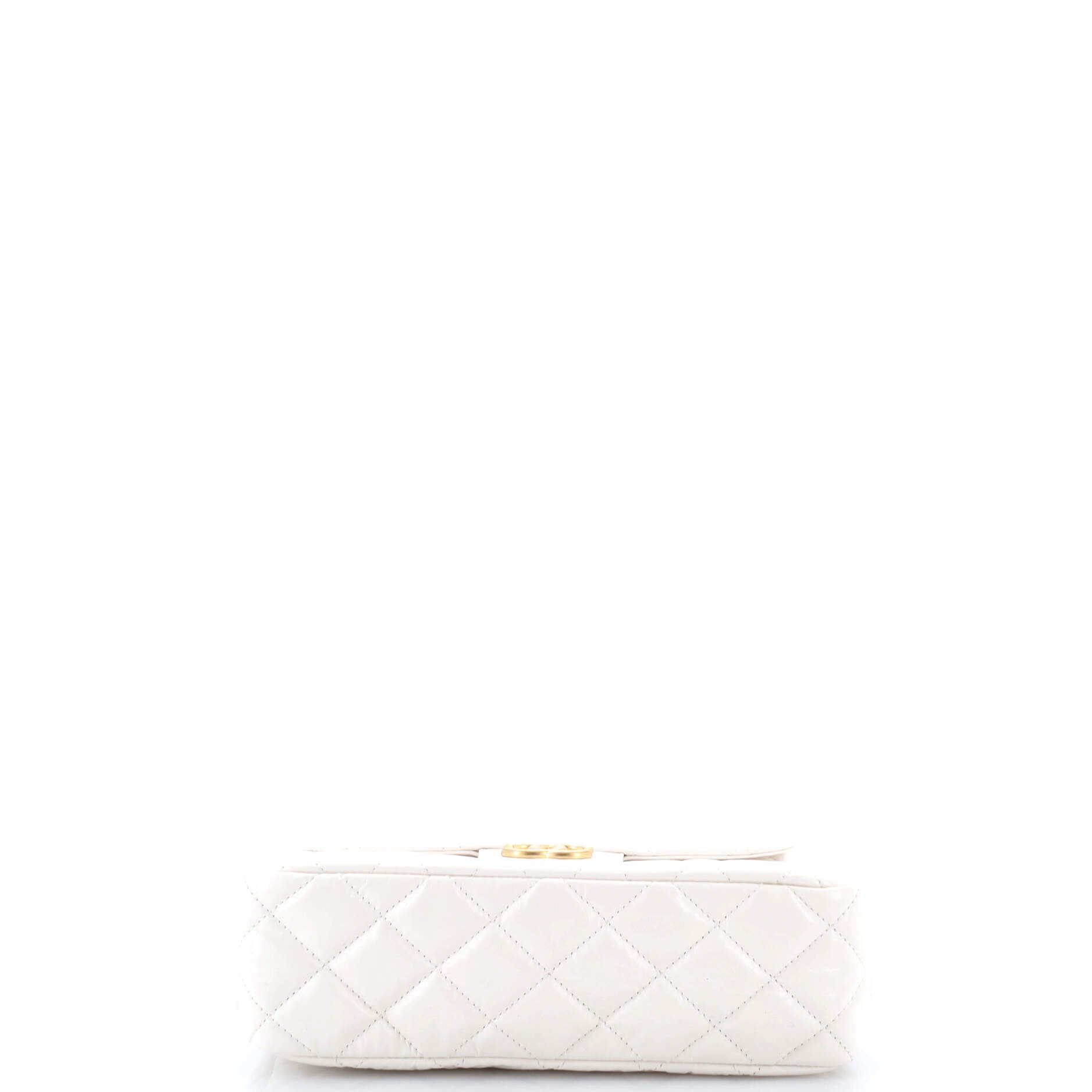 Wavy CC Hobo Quilted Crumpled Calfskin Medium