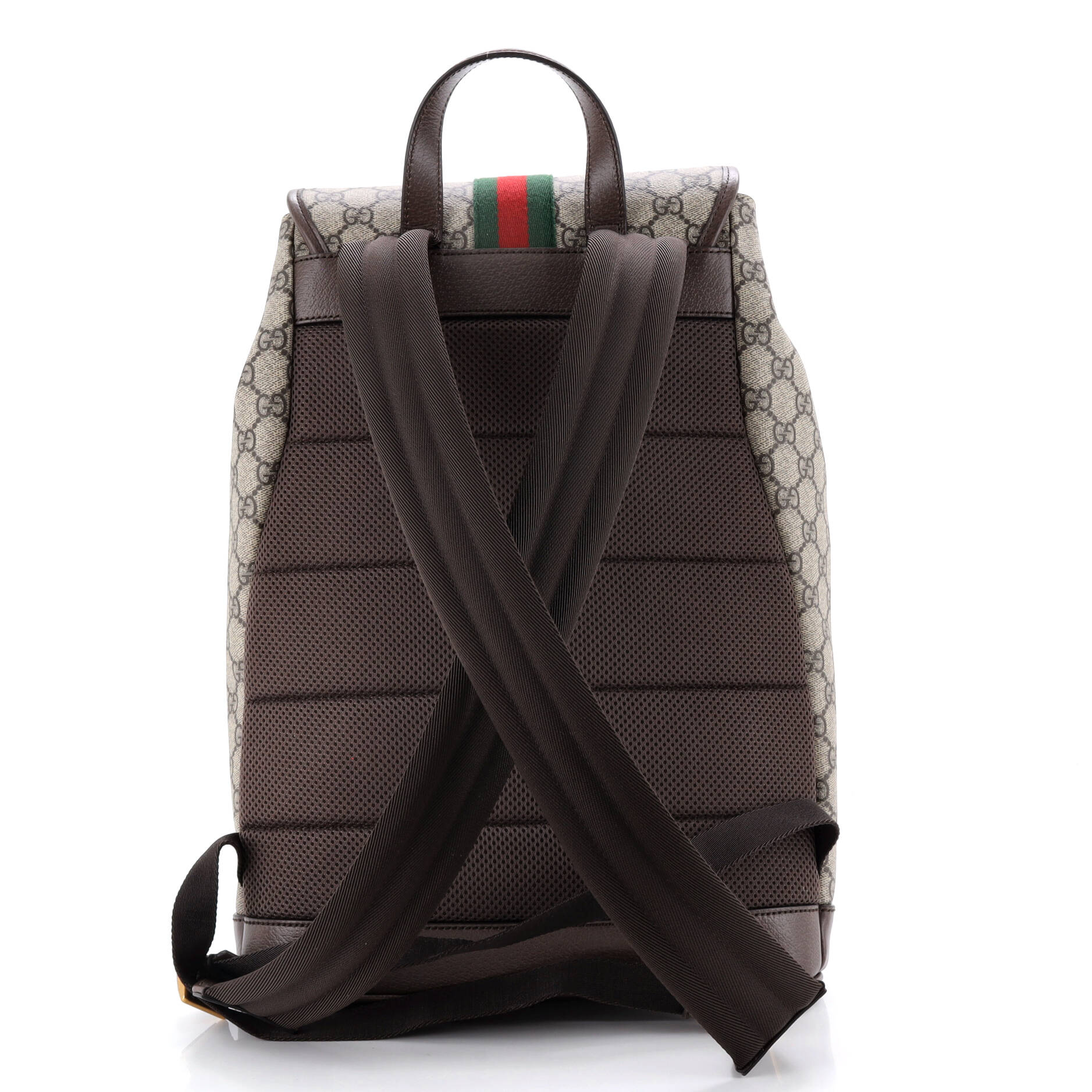 Ophidia Buckle Backpack GG Coated Canvas Small