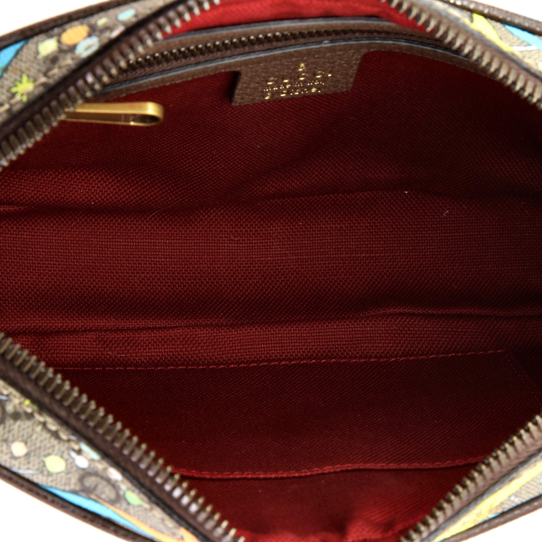 Disney Donald Duck Belt Bag Printed GG Coated Canvas