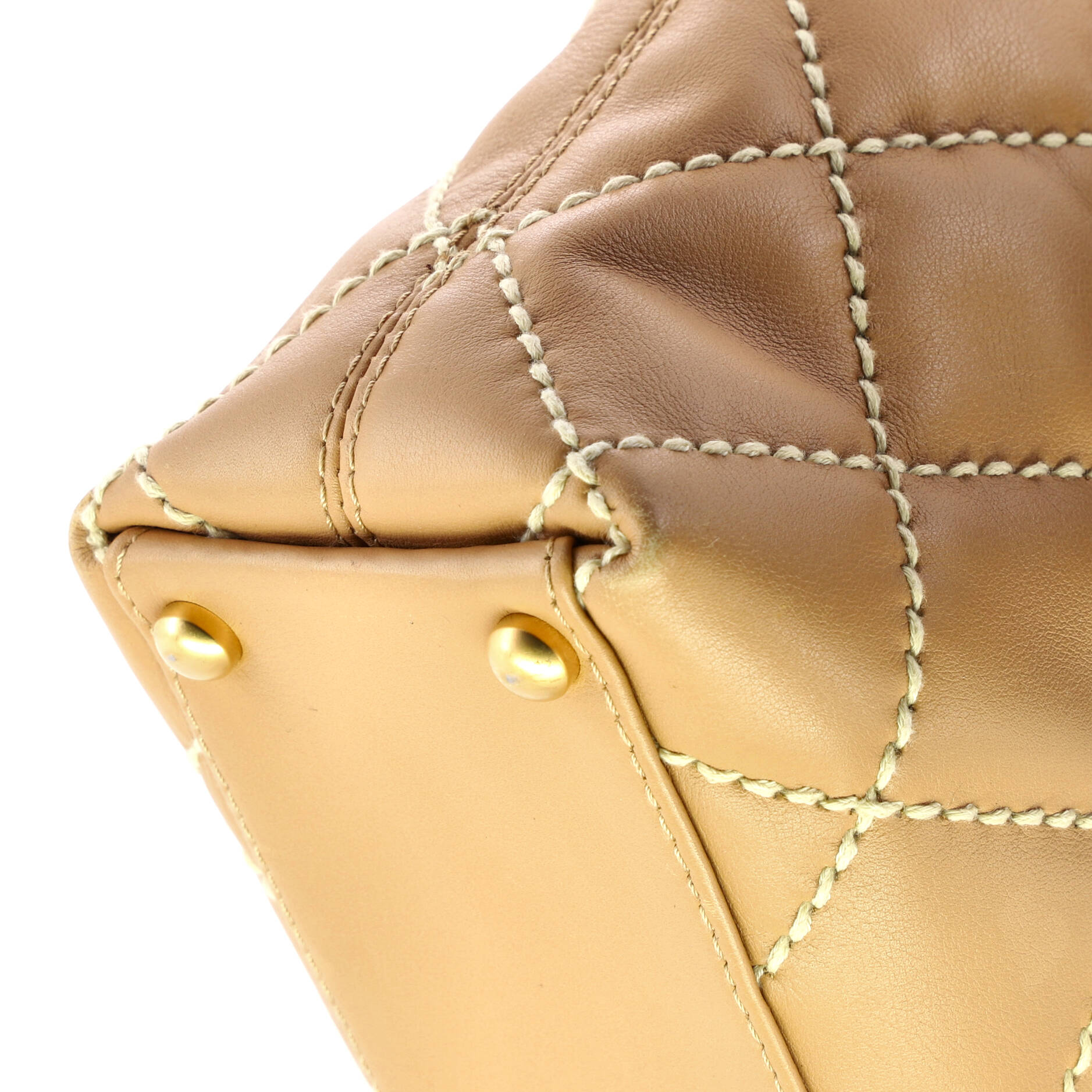 Surpique Tote Quilted Leather Small
