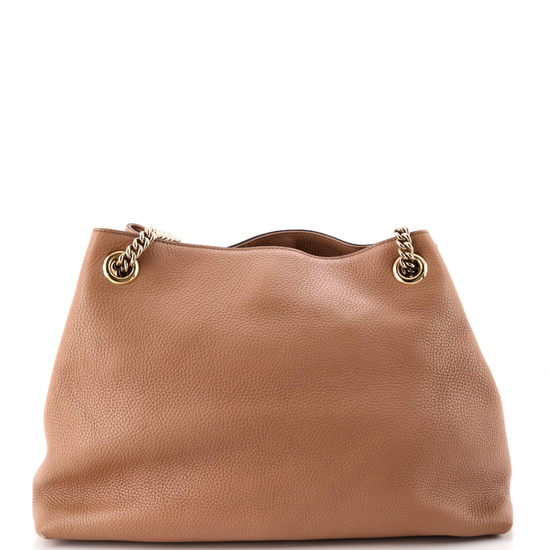 Soho Chain Strap Shoulder Bag Leather Medium