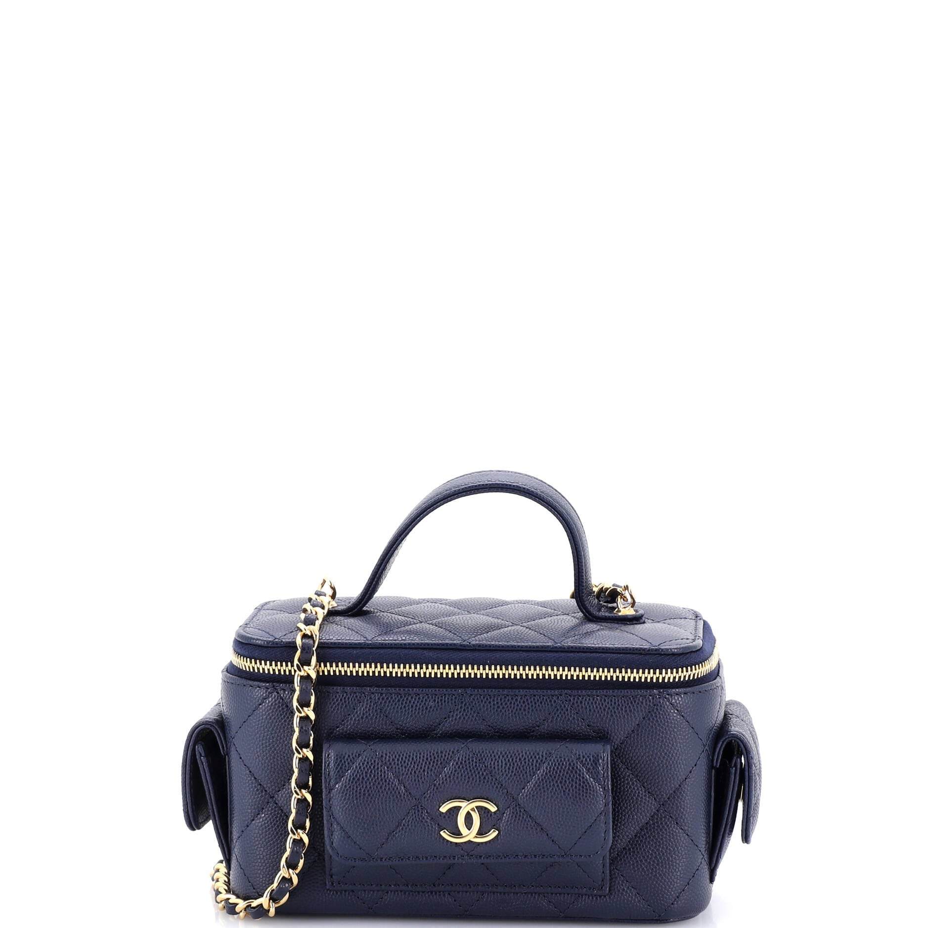 Quilted Polly Pocket Top Vanity Quilted Caviar East West