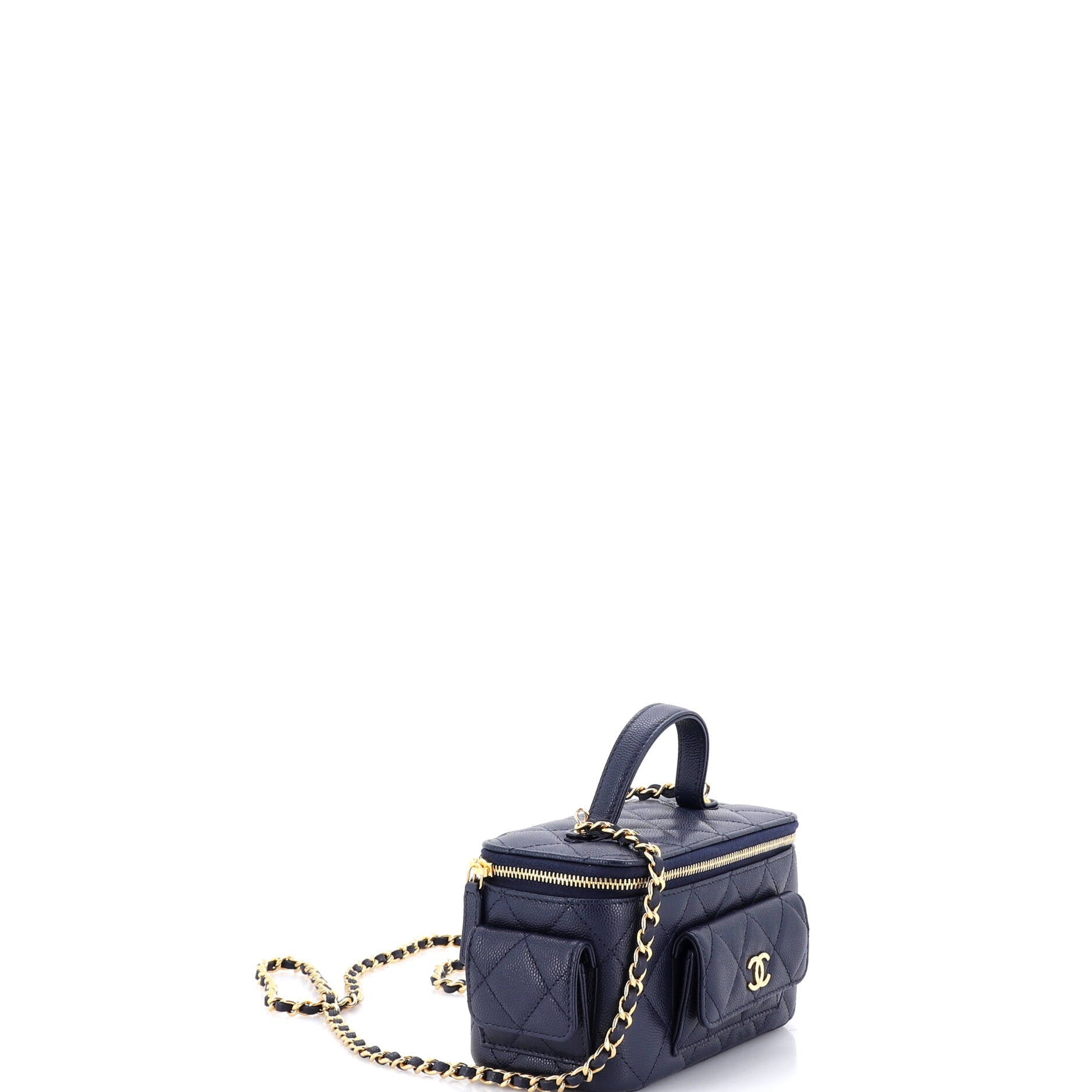 Quilted Polly Pocket Top Vanity Quilted Caviar East West