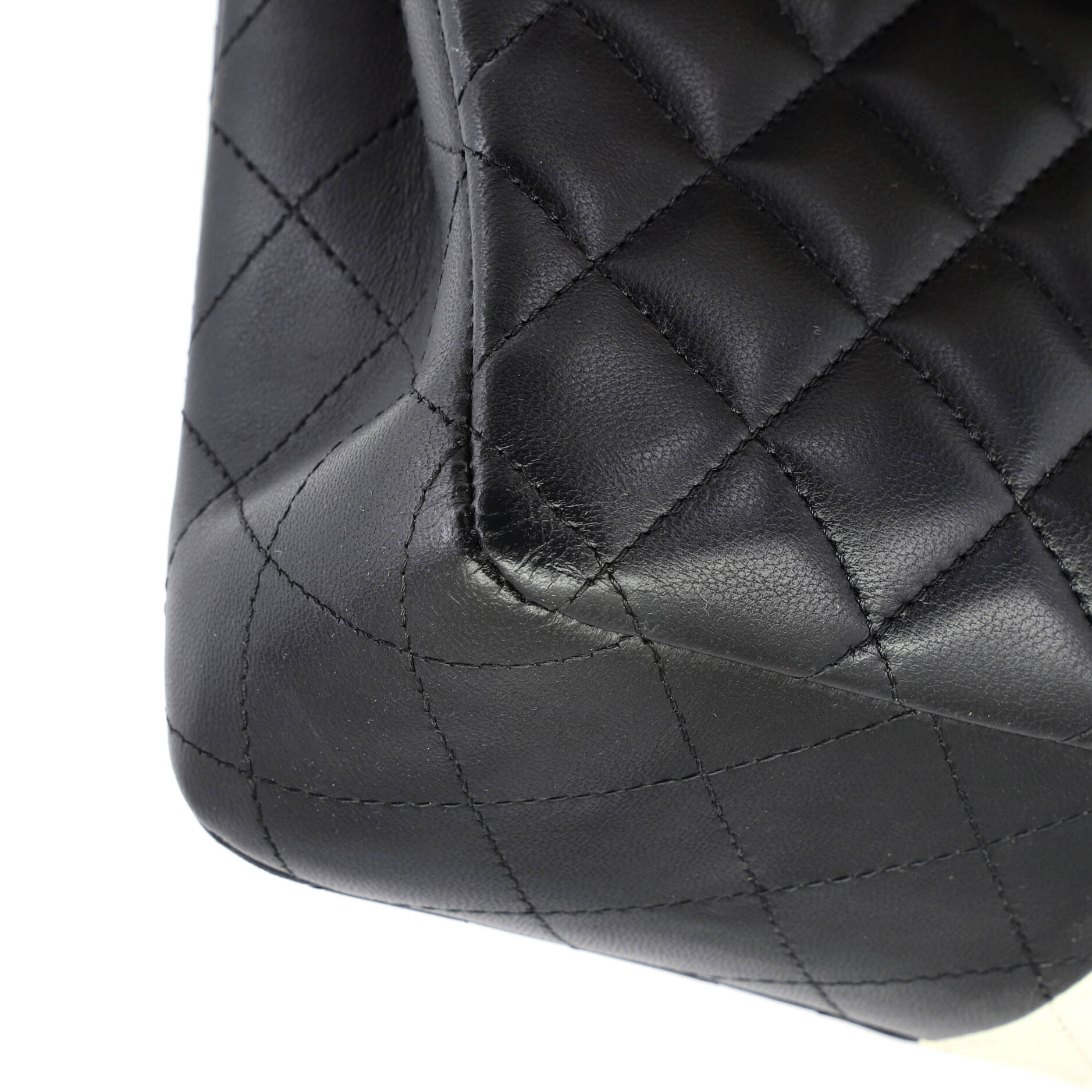 Classic Double Flap Bag Bicolor Quilted Lambskin Medium