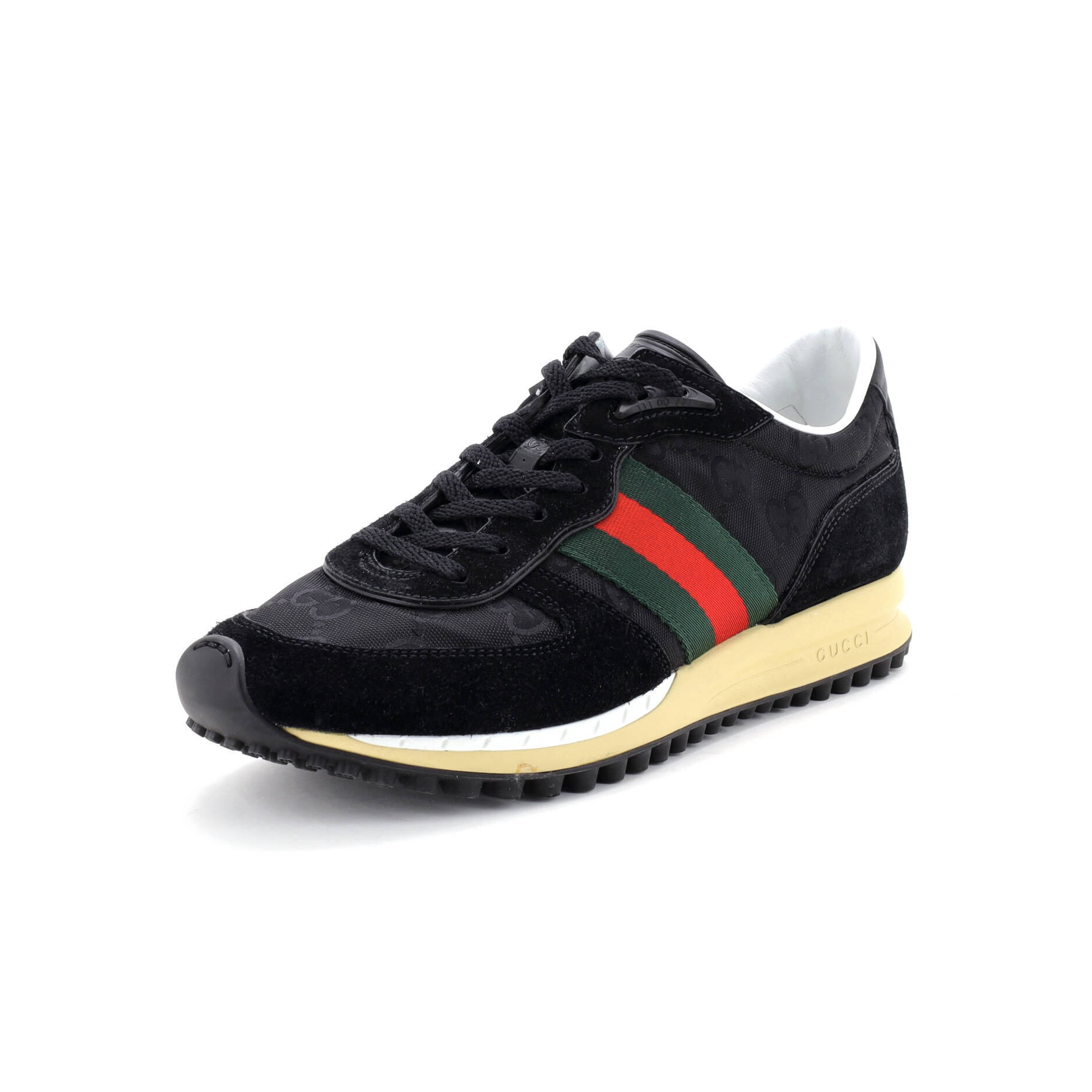 Men's Re-Motion Sneakers GG Canvas and Suede