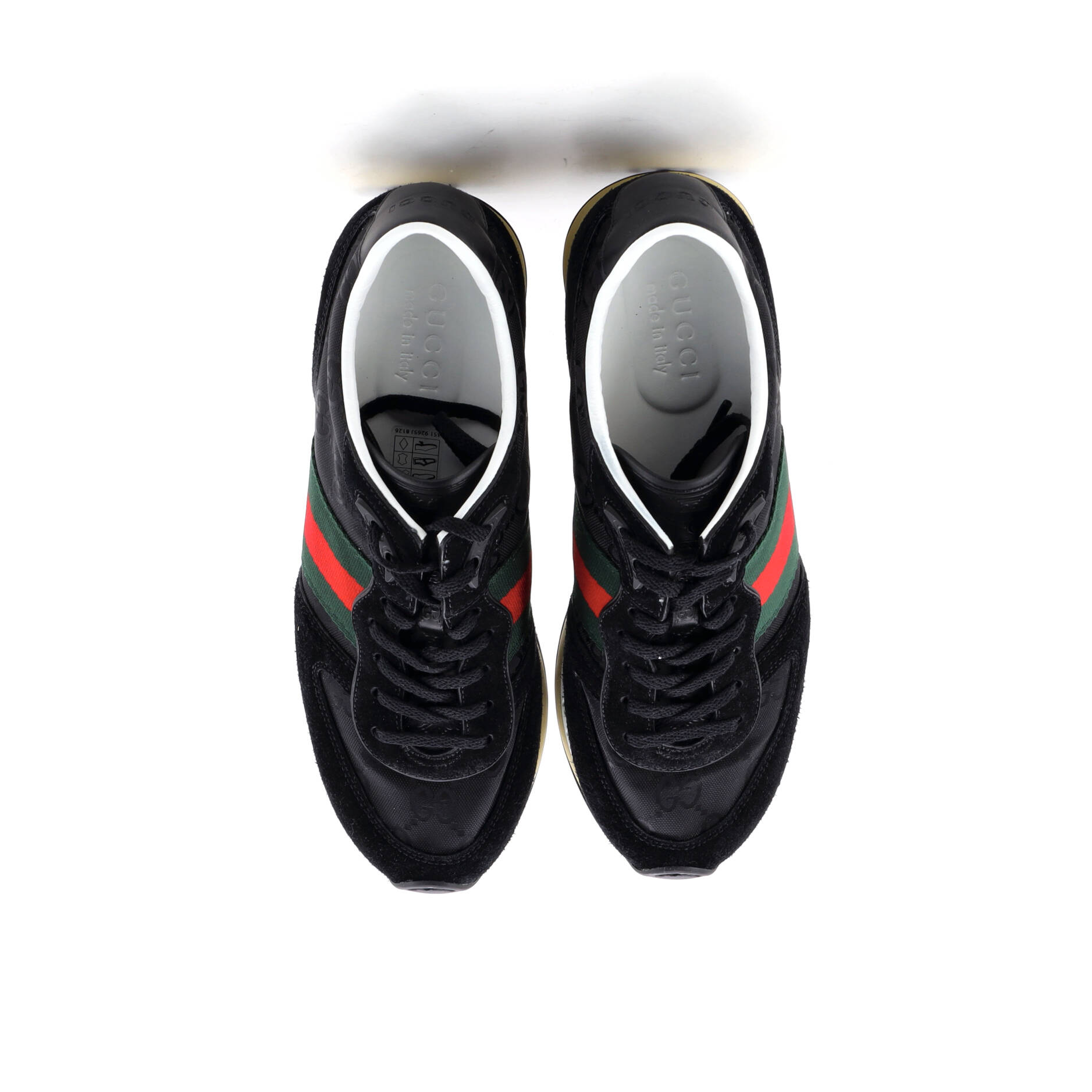 Men's Re-Motion Sneakers GG Canvas and Suede