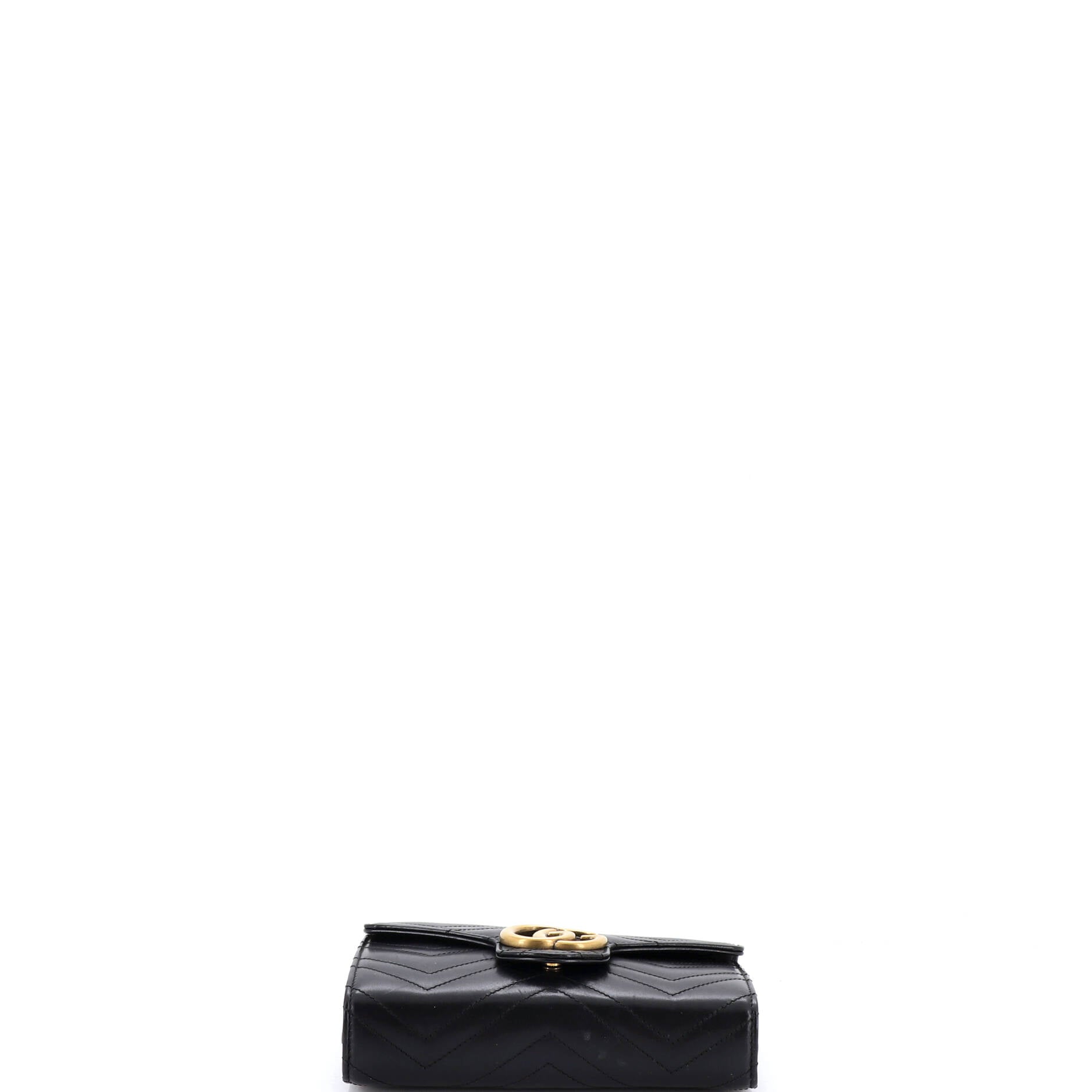 GG Marmont Chain Wallet Matelasse Leather Mini