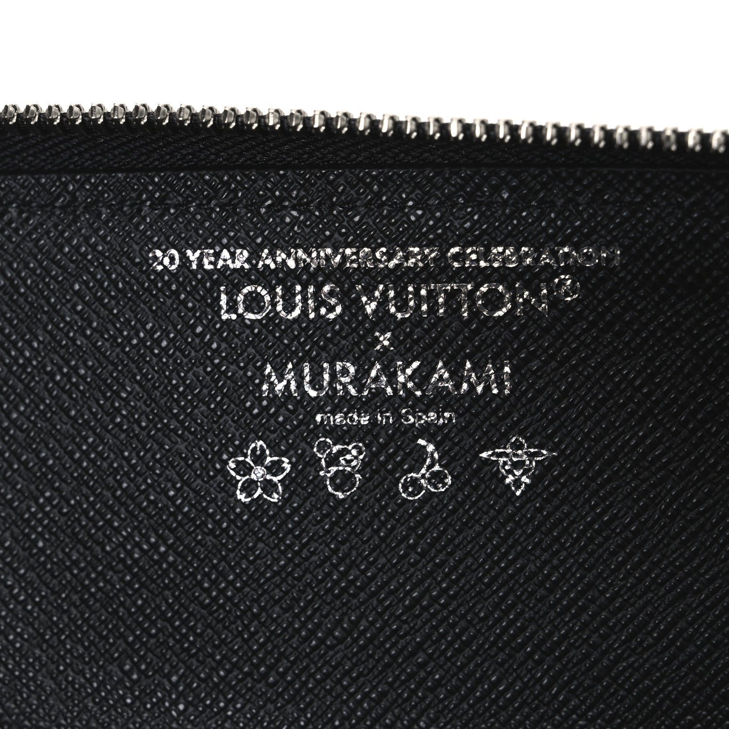 LV X TM Monogram Multicolor Charlotte Pencil Pouch Black
