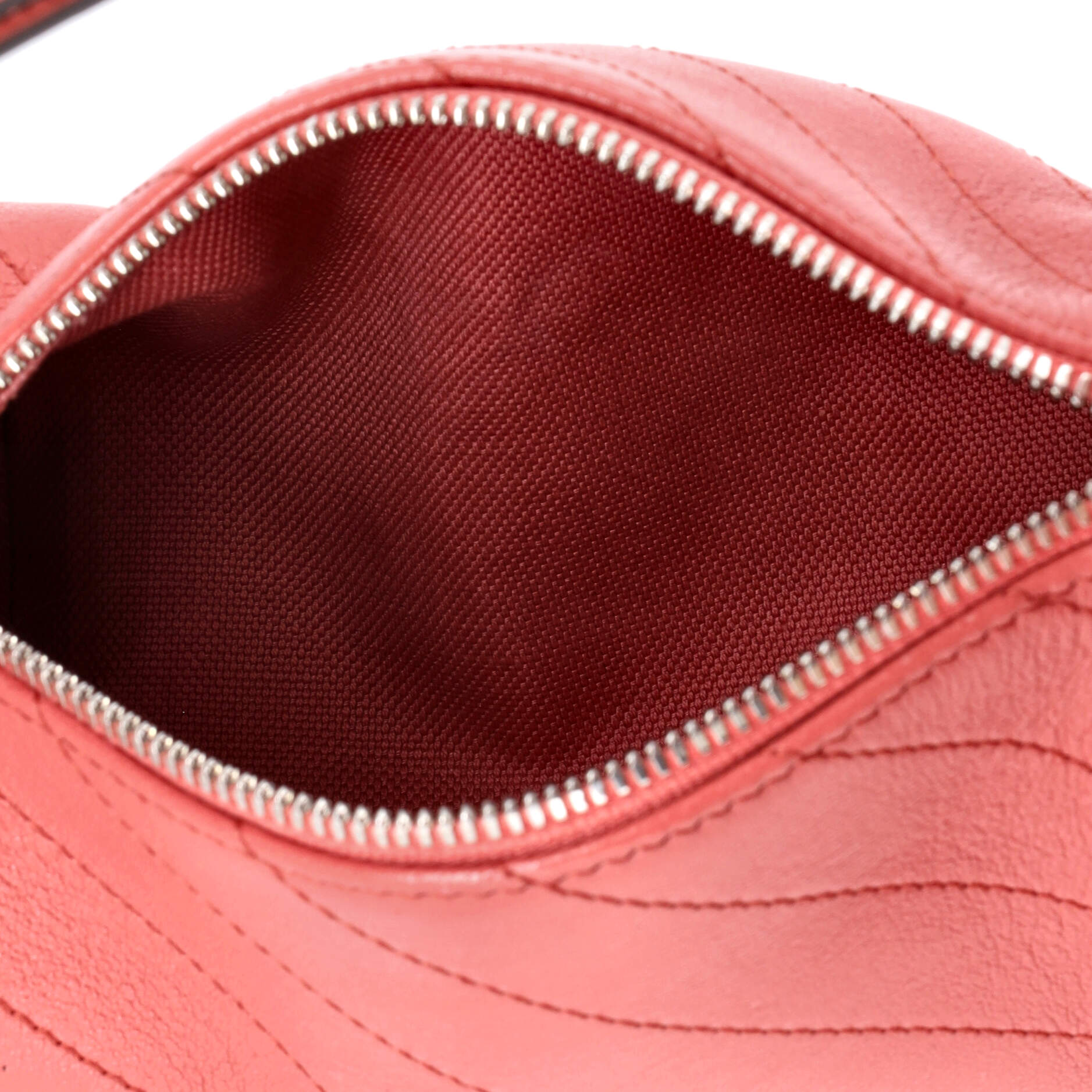 Blondie Shoulder Bag Diagonal Quilted Leather Mini