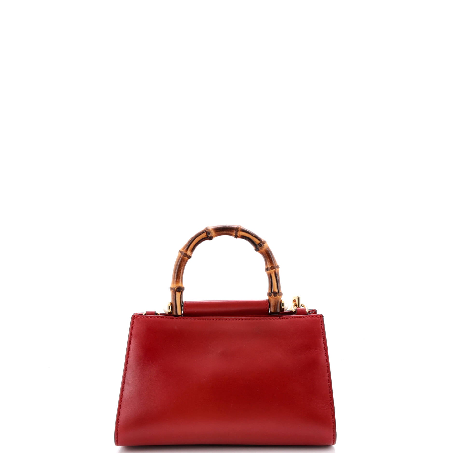 Nymphaea Top Handle Bag Leather Mini