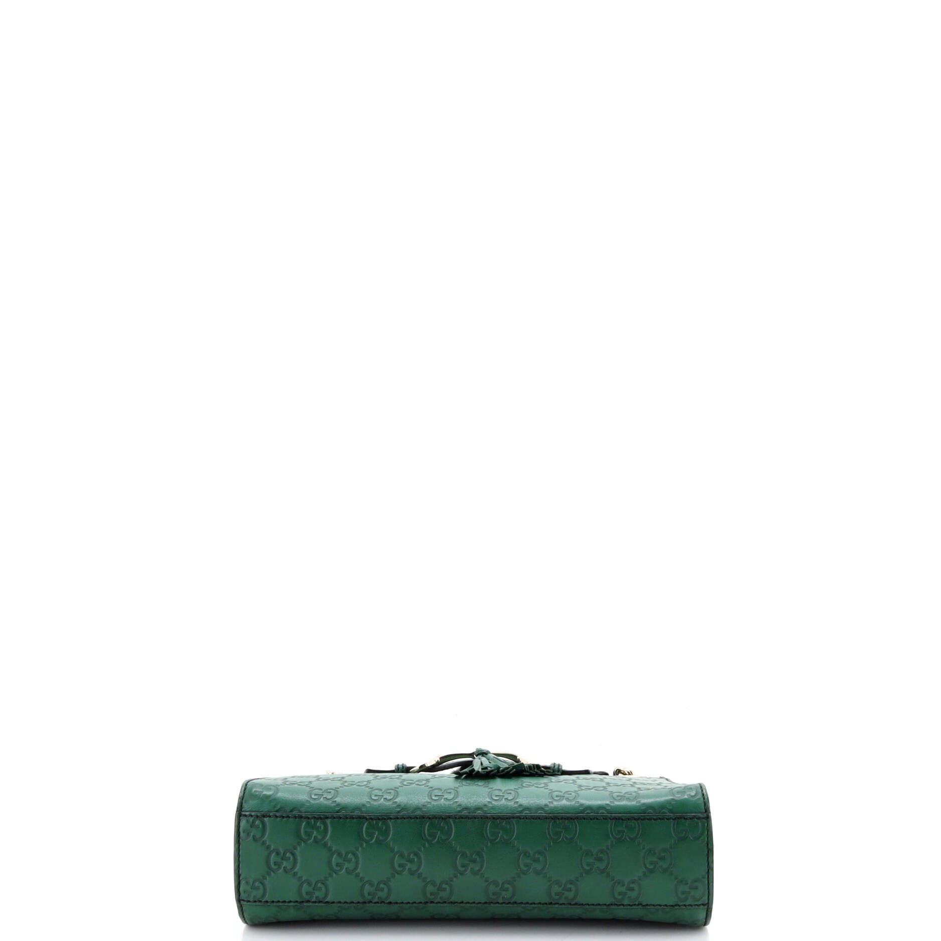 Emily Chain Flap Shoulder Bag Guccissima Leather Small