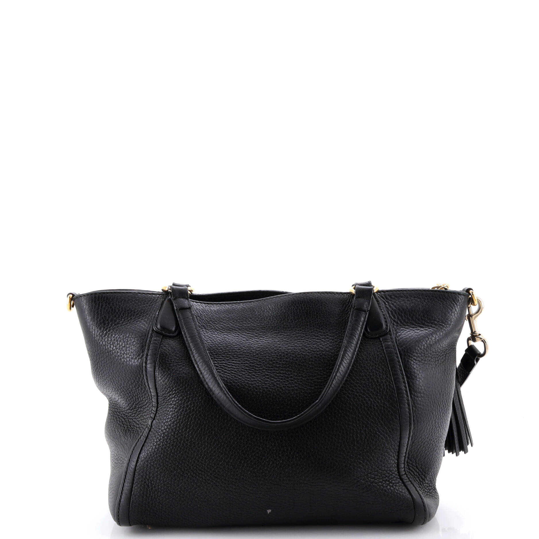 Soho Convertible Top Handle Bag Leather Small