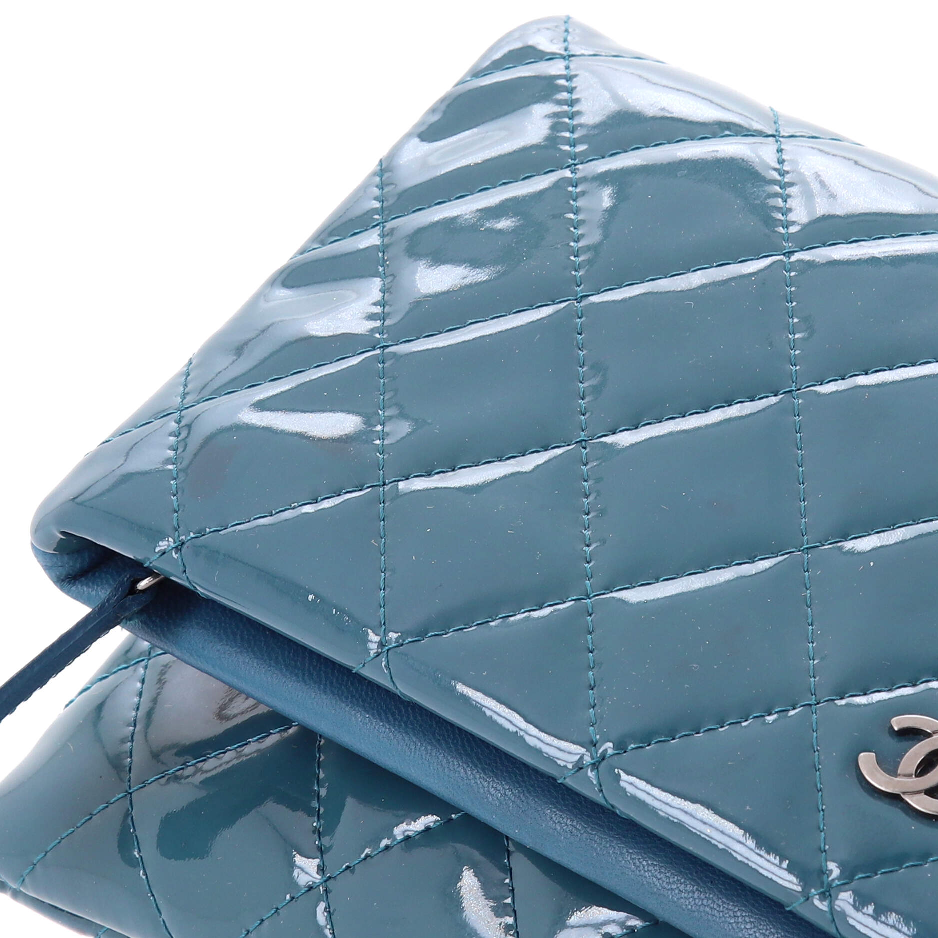 Beauty CC Clutch Quilted Patent