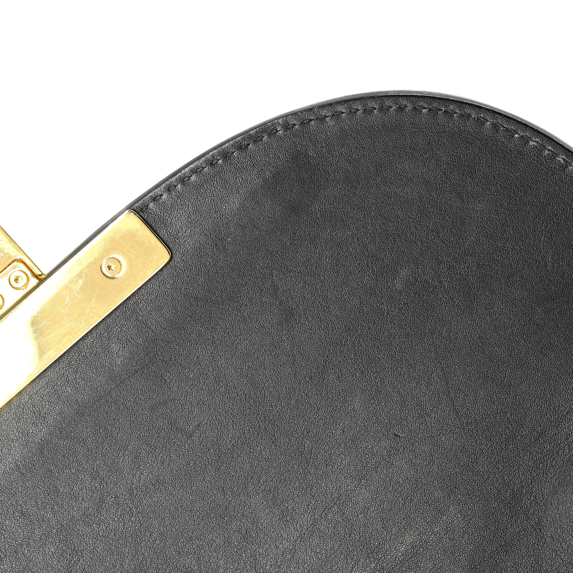 Padlock Saddle Shoulder Bag GG Coated Canvas and Leather Medium