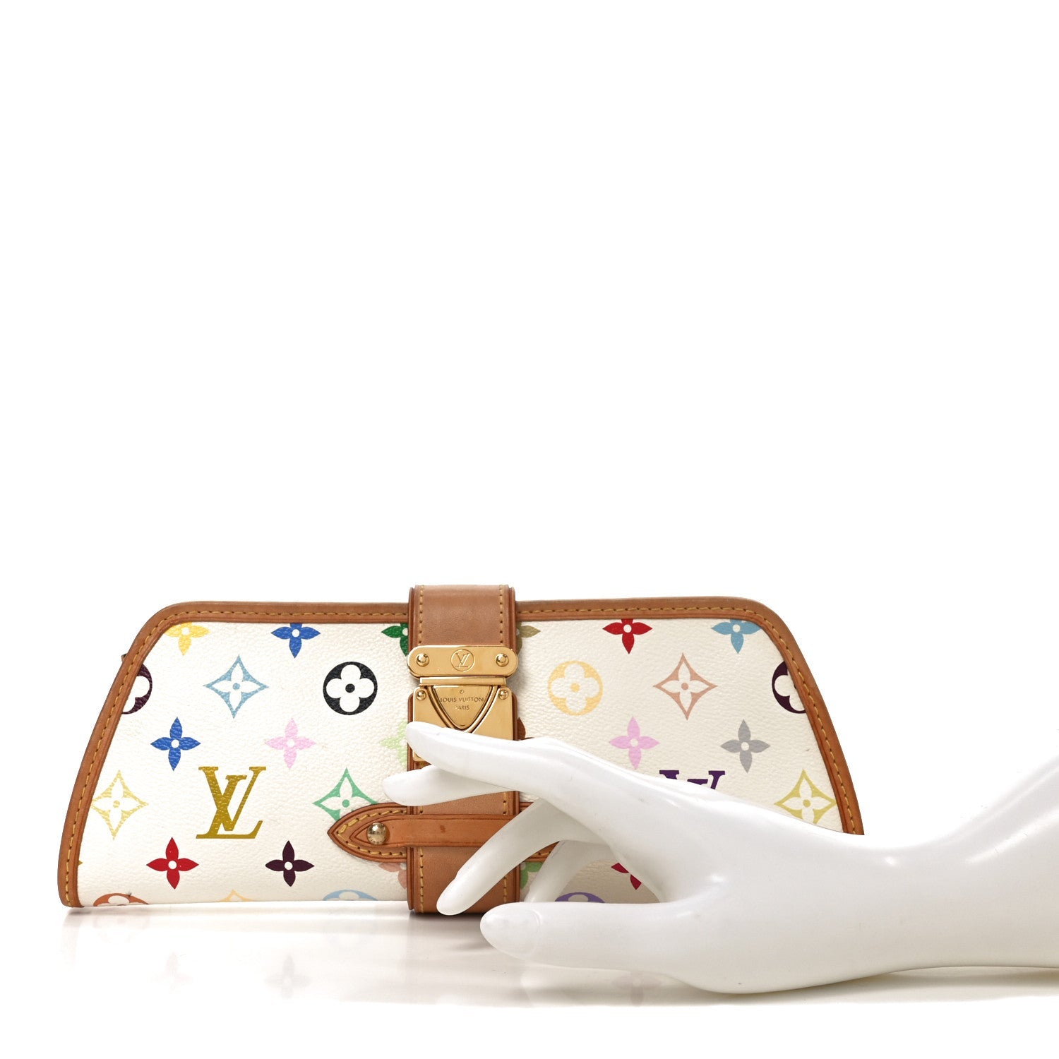 Monogram Multicolor Shirley White