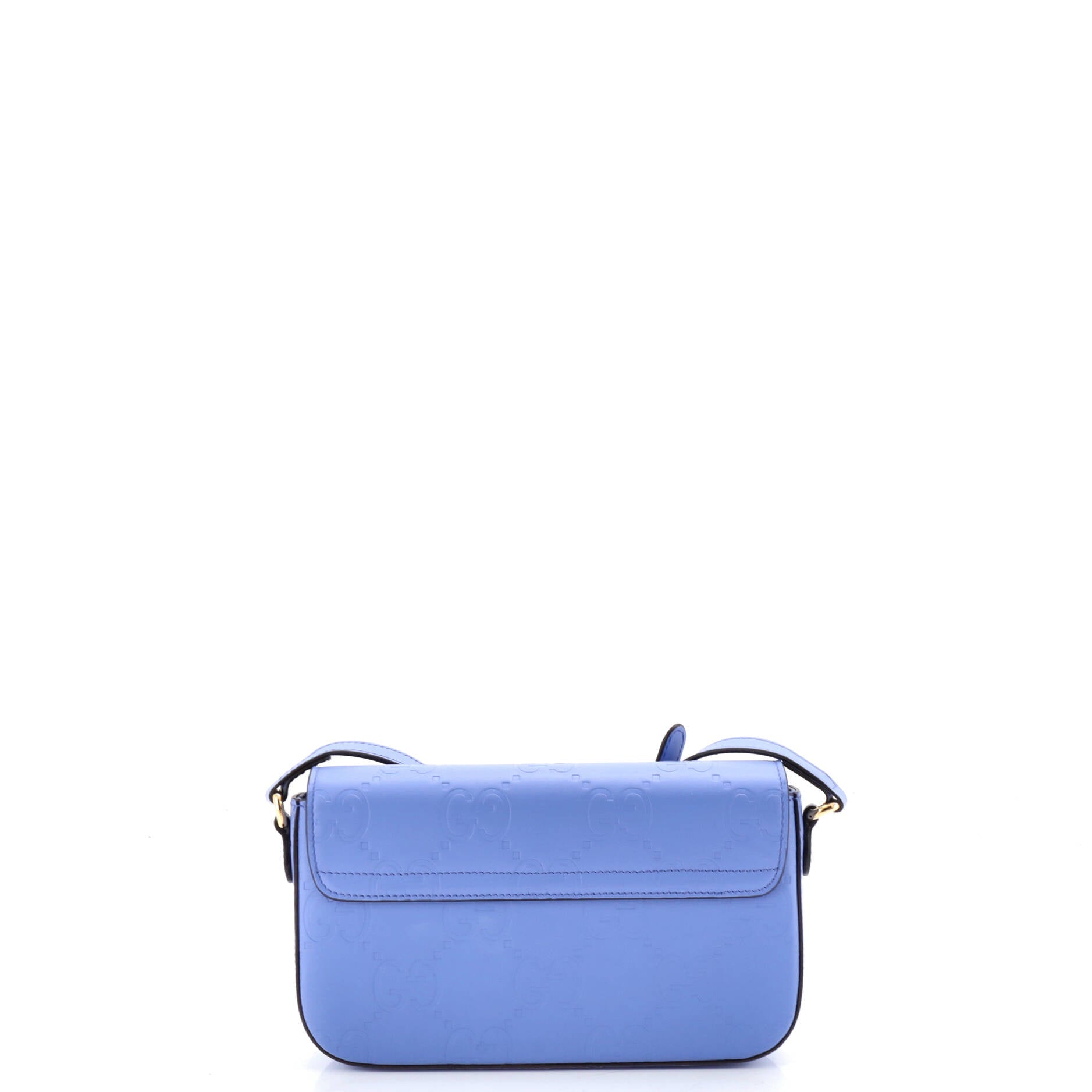 Envelope Flap Crossbody Bag Jumbo GG Embossed Leather Super Mini