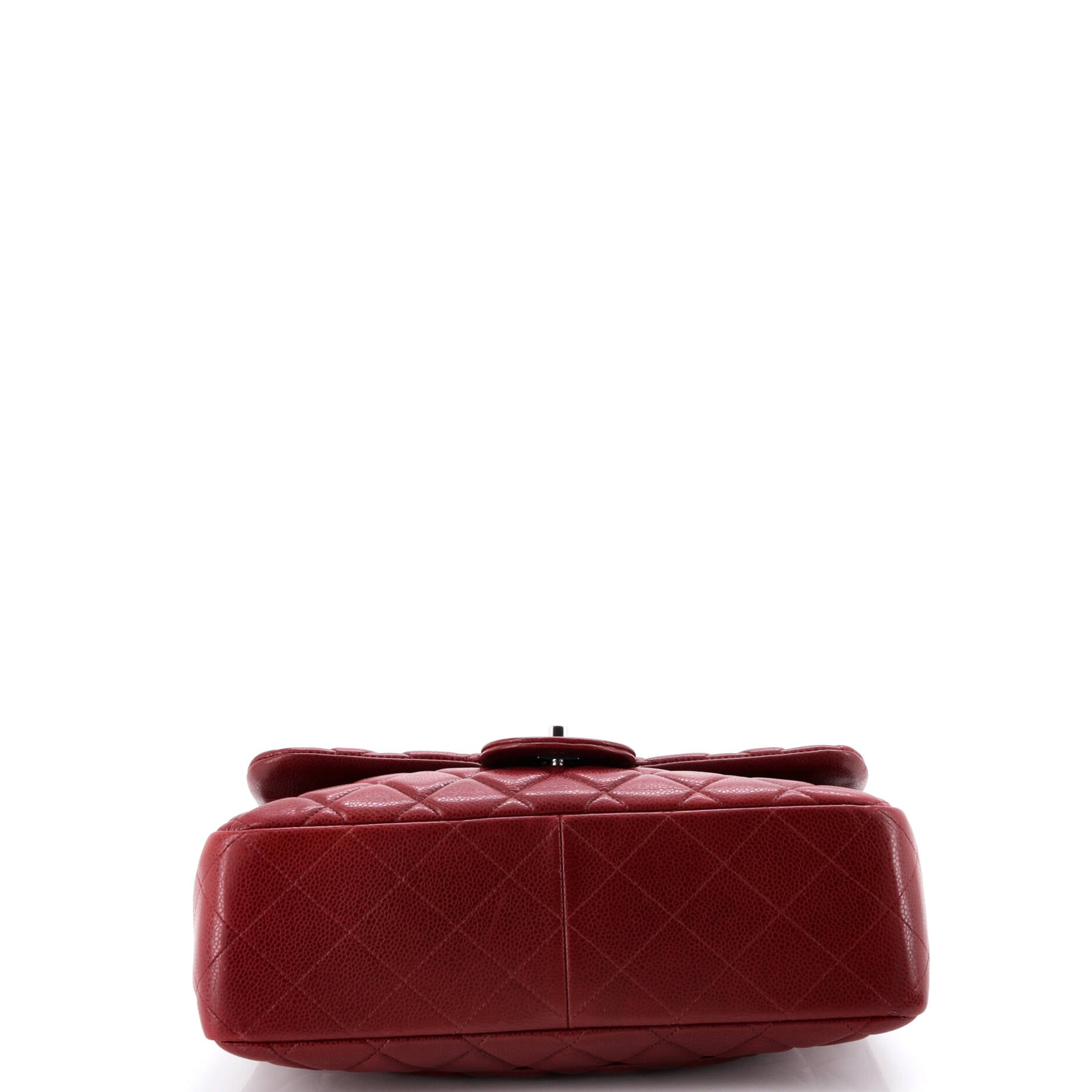 Classic Single Flap Bag Quilted Caviar Jumbo