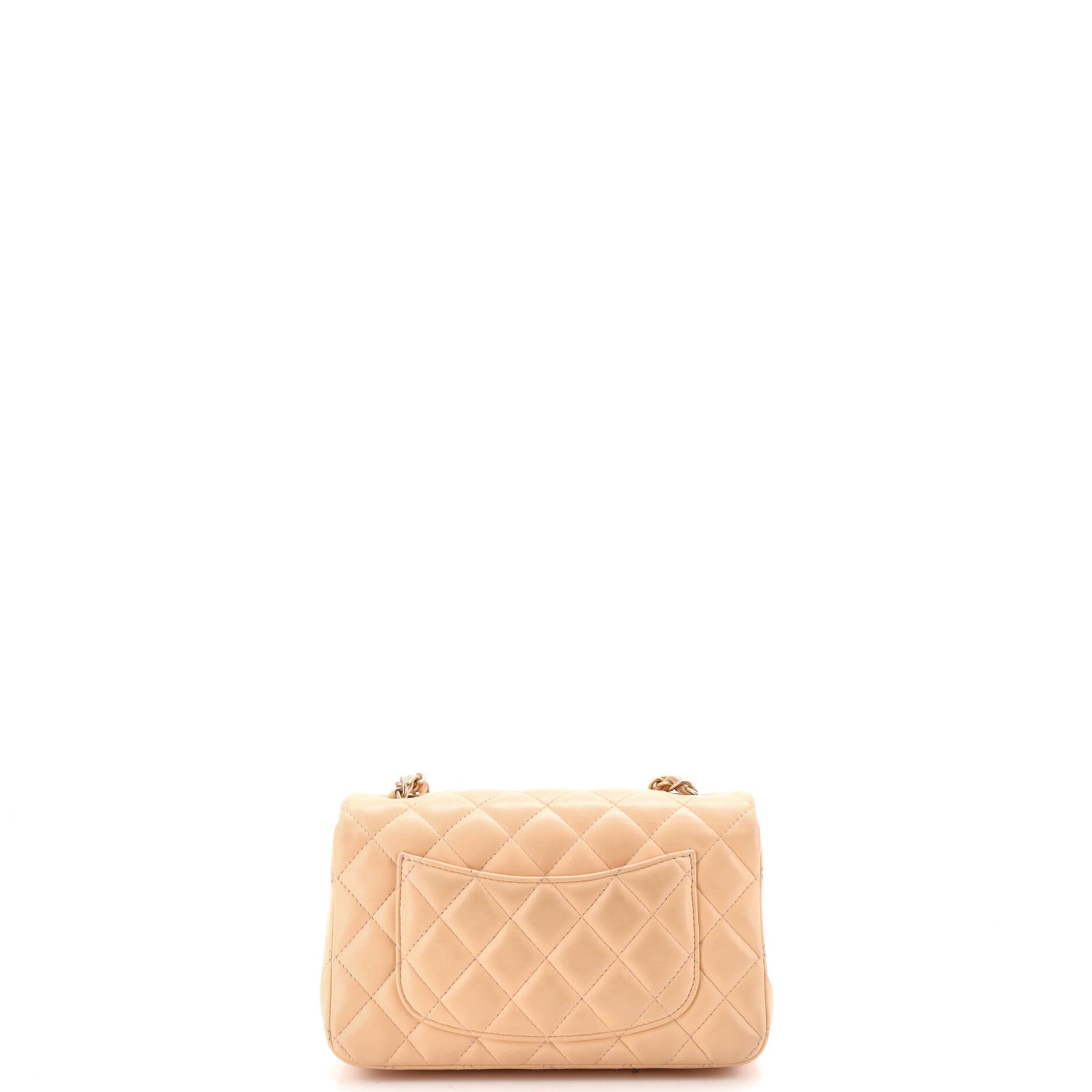Classic Single Flap Bag Quilted Lambskin Mini