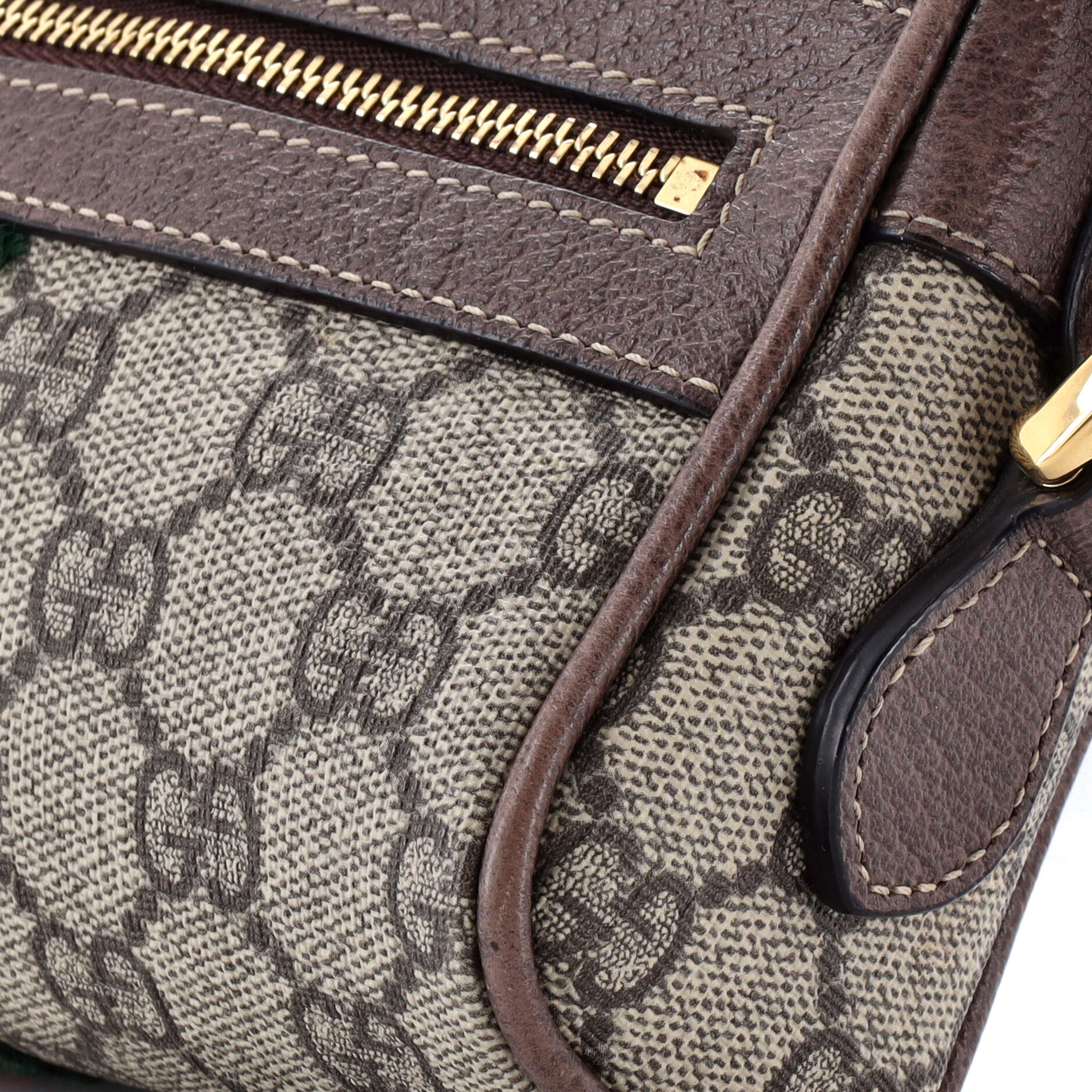 Ophidia Shoulder Bag GG Coated Canvas Mini