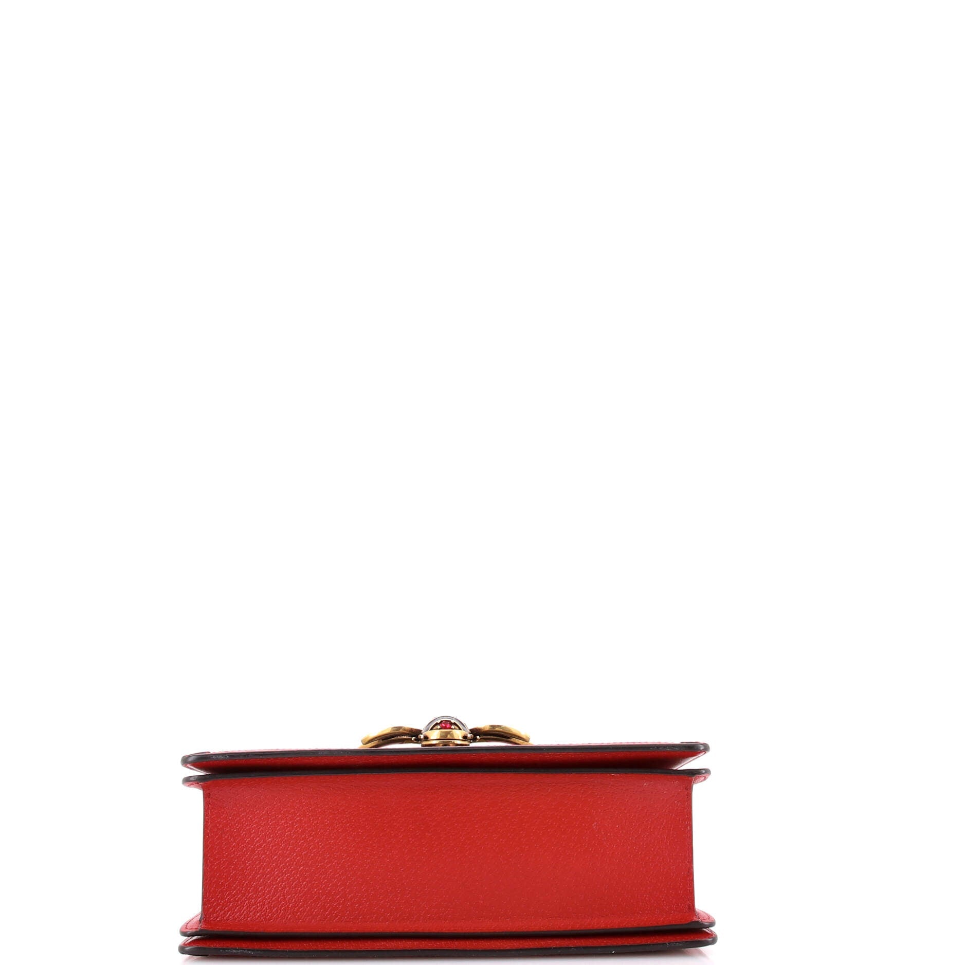 Queen Margaret Top Handle Bag GG Coated Canvas with Leather Small