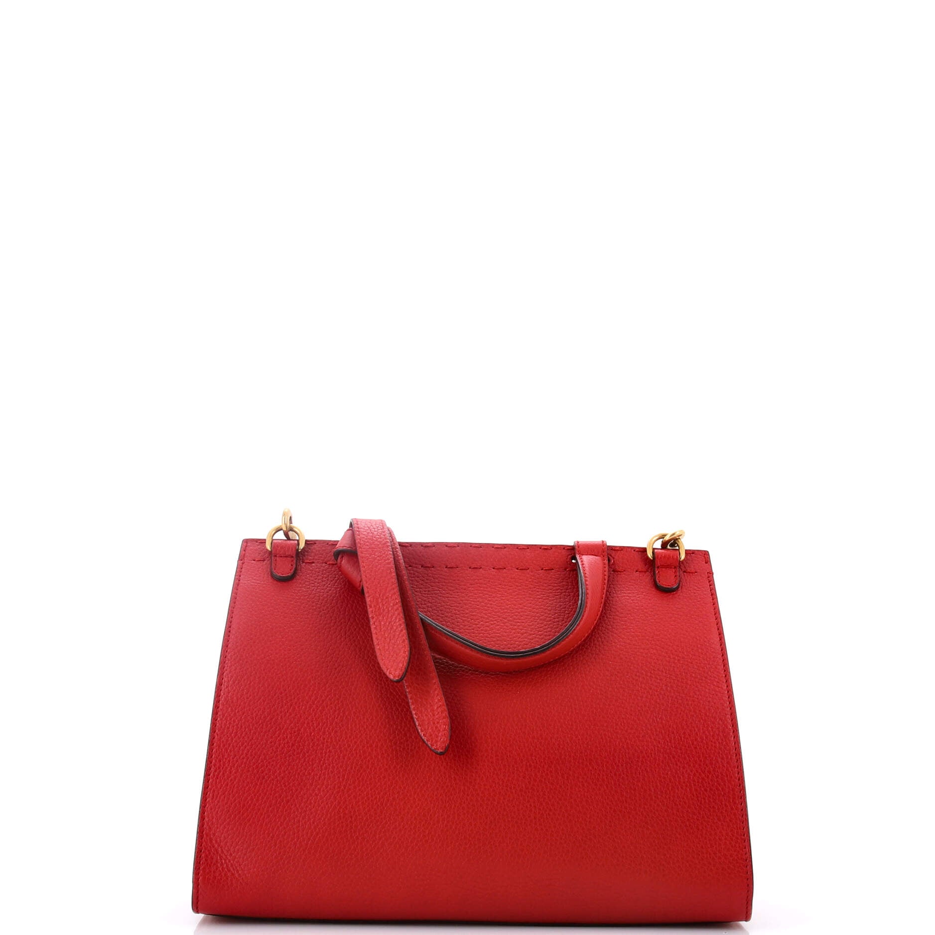 GG Marmont Top Handle Bag Leather Small