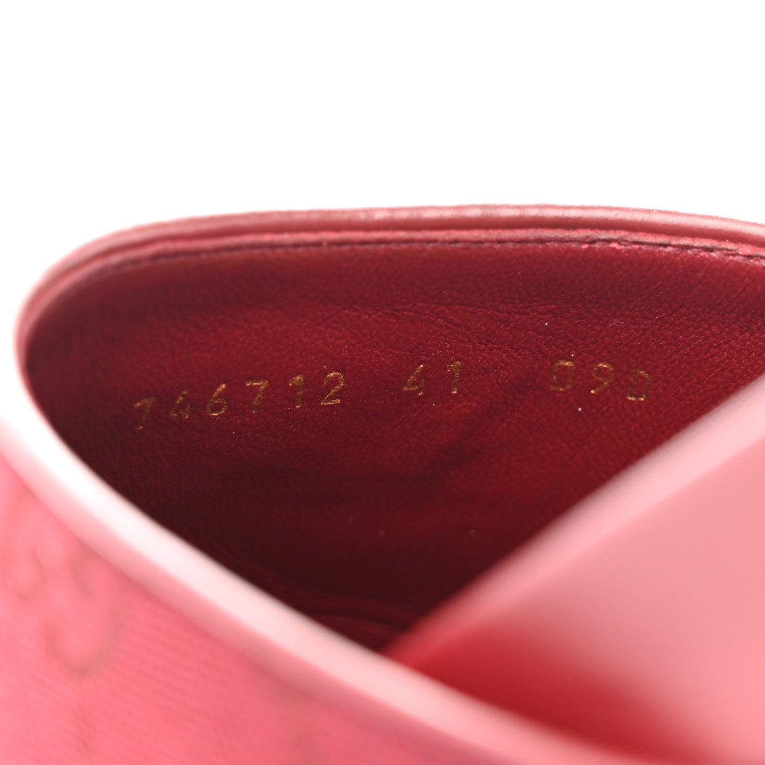GG Supreme Monogram Womens Horsebit Slippers 41 Rosso Ancora