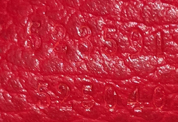 Logo Zip Messenger Bag Printed Leather Small
