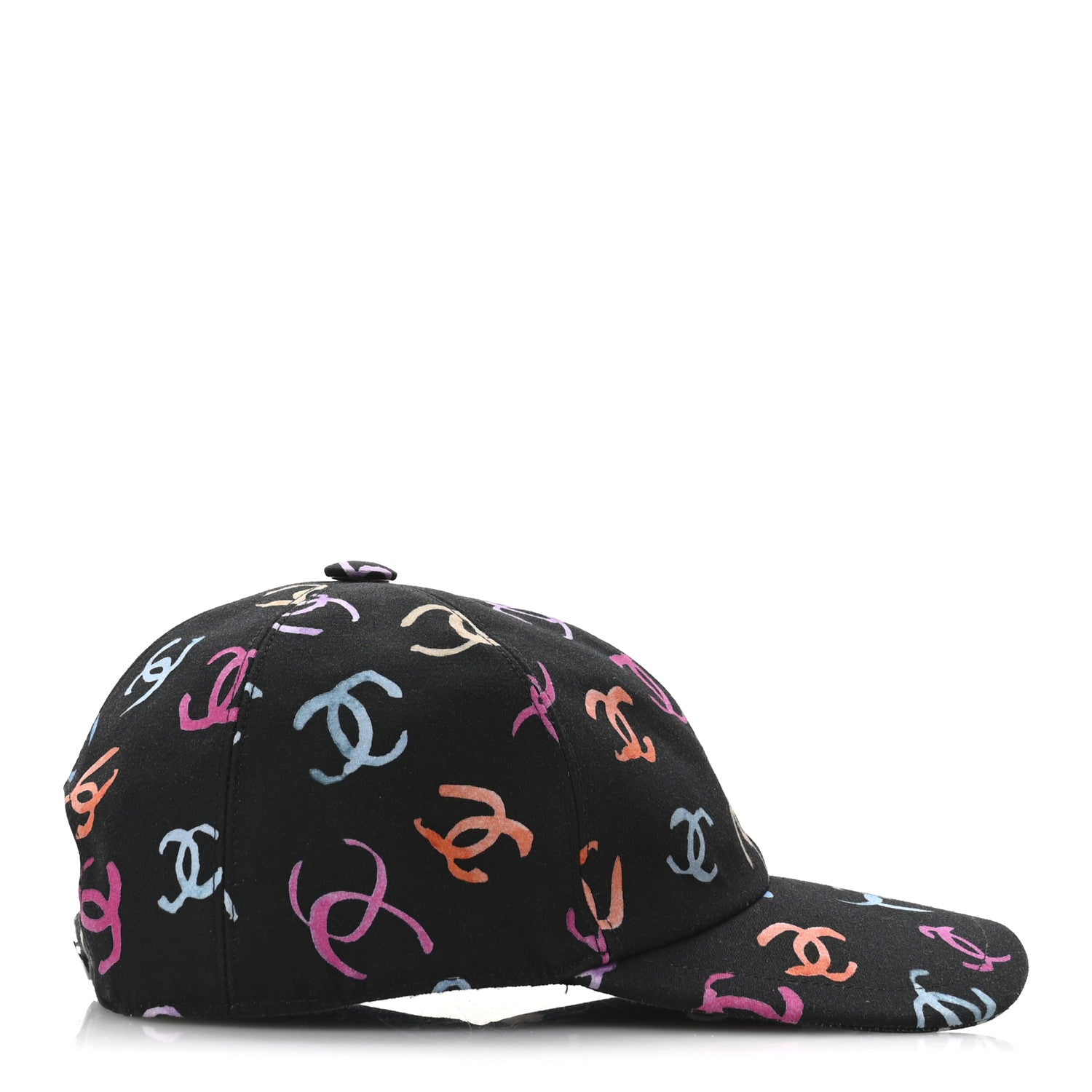 Cotton CC Cap Hat Black Multicolor