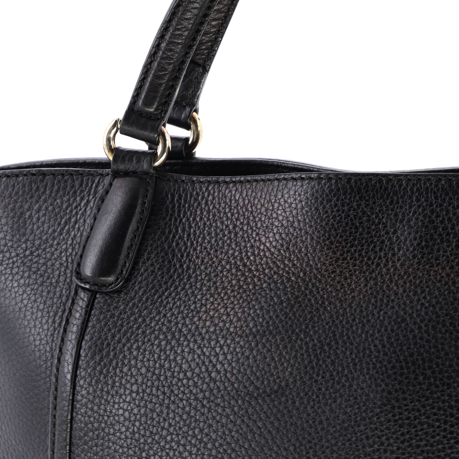 Soho Convertible Top Handle Bag Leather Small