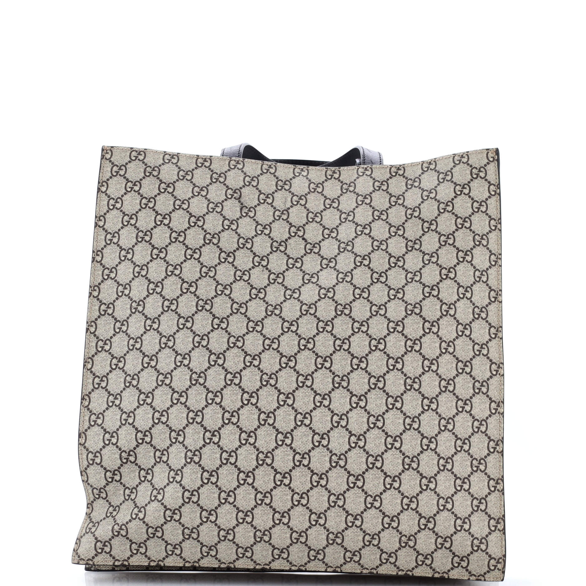 Convertible Soft Open Tote Printed GG Coated Canvas Tall