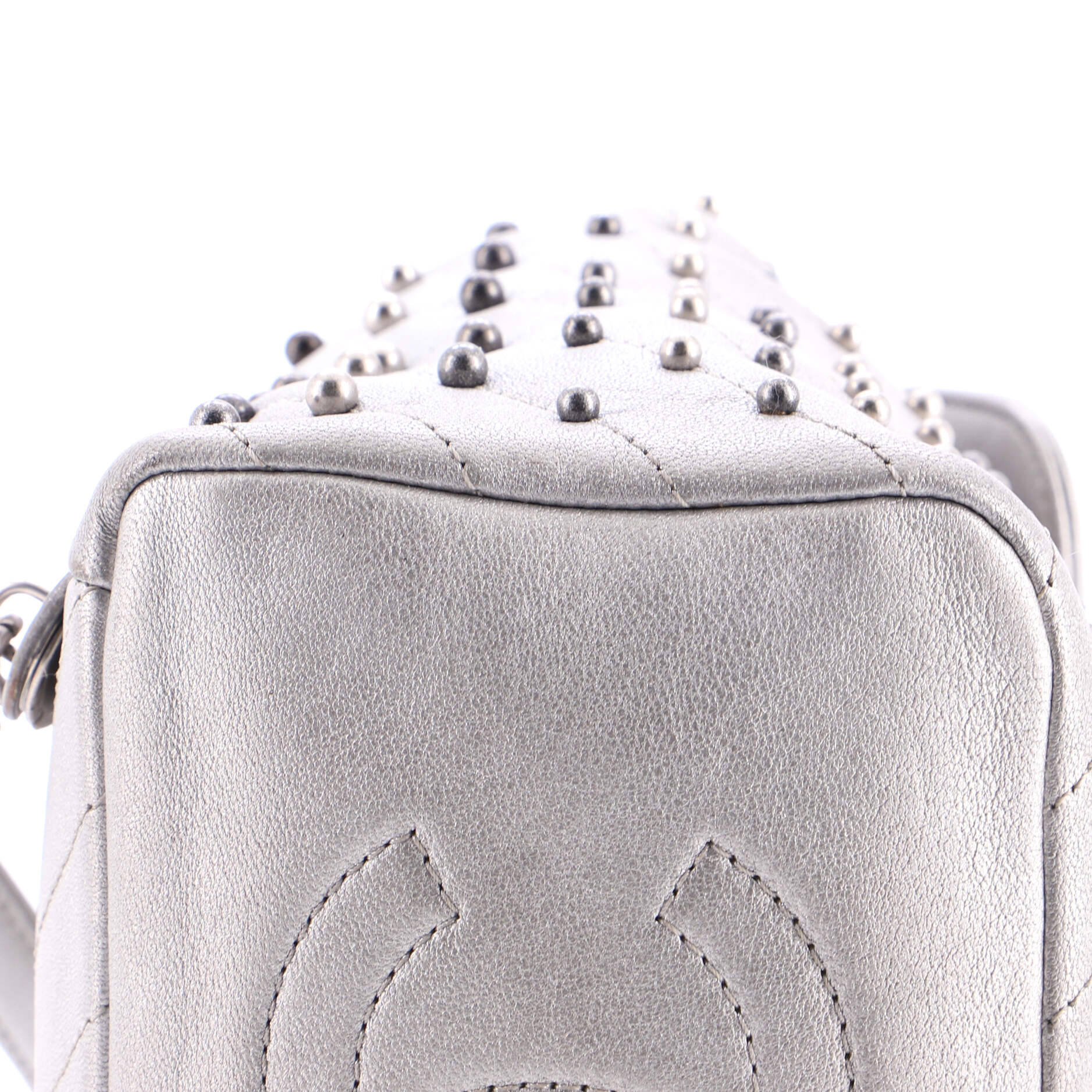 Stud Wars Backpack Studded Chevron Calfskin