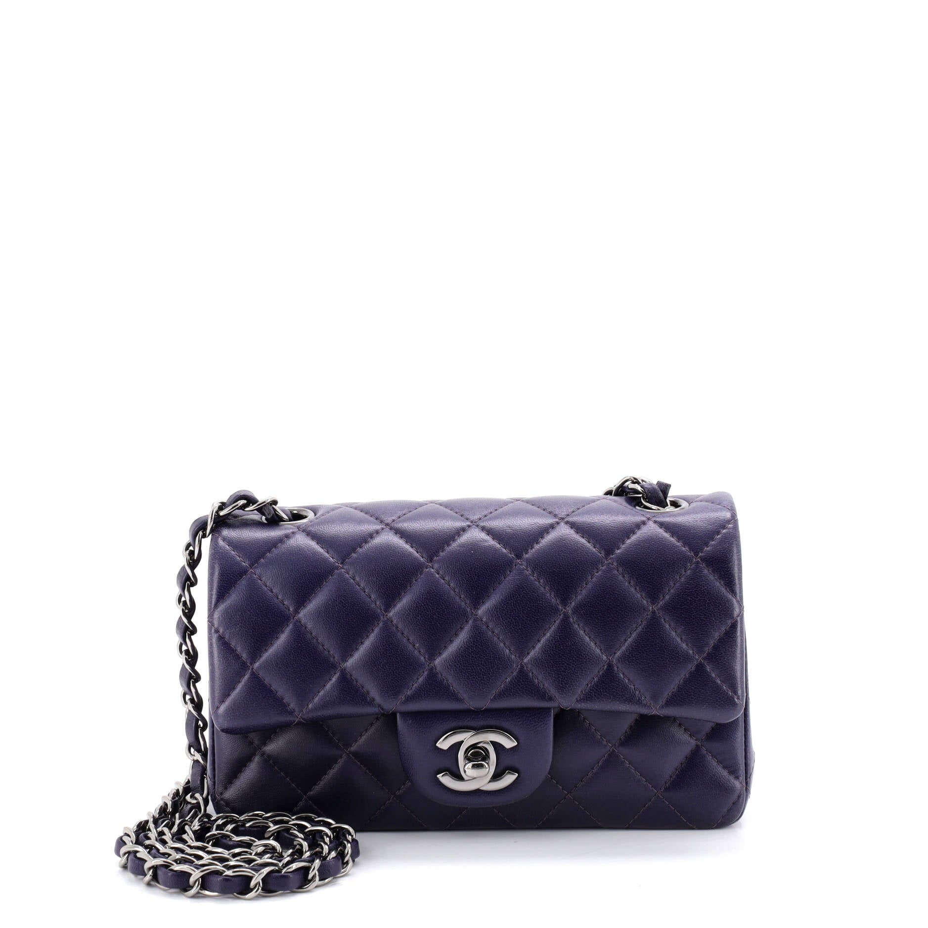 Classic Single Flap Bag Quilted Lambskin Mini