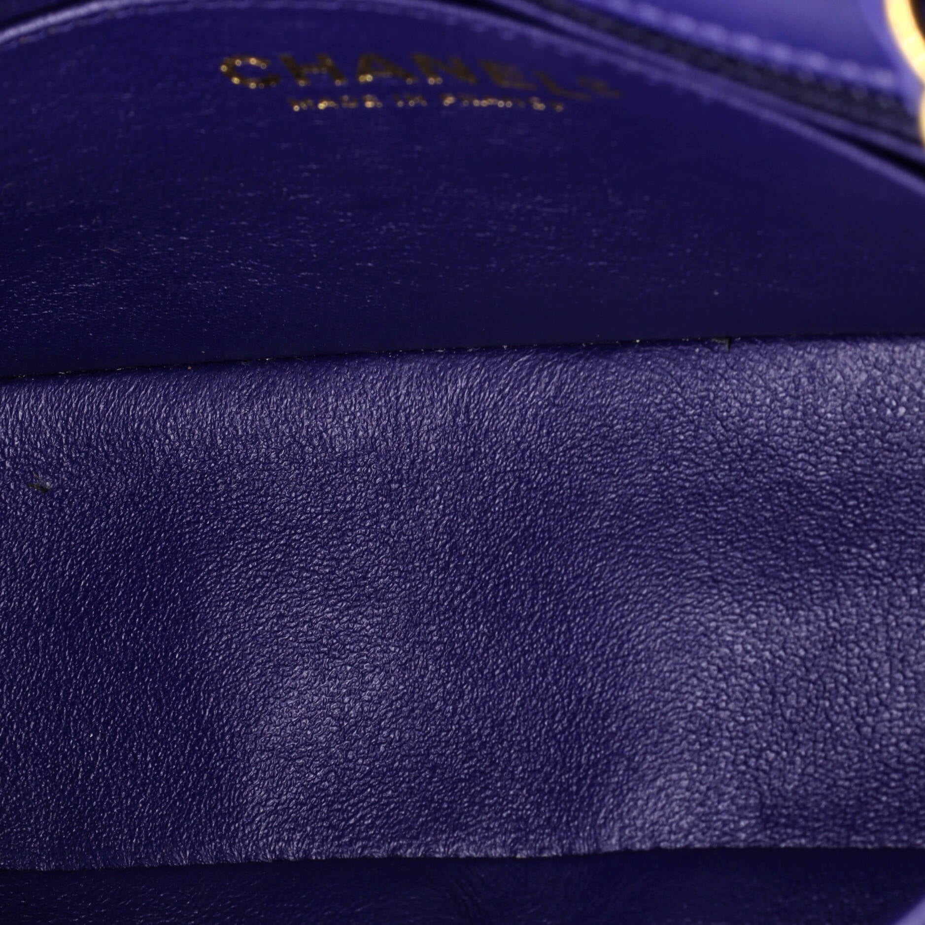 Classic Single Flap Bag Chevron Lambskin Mini