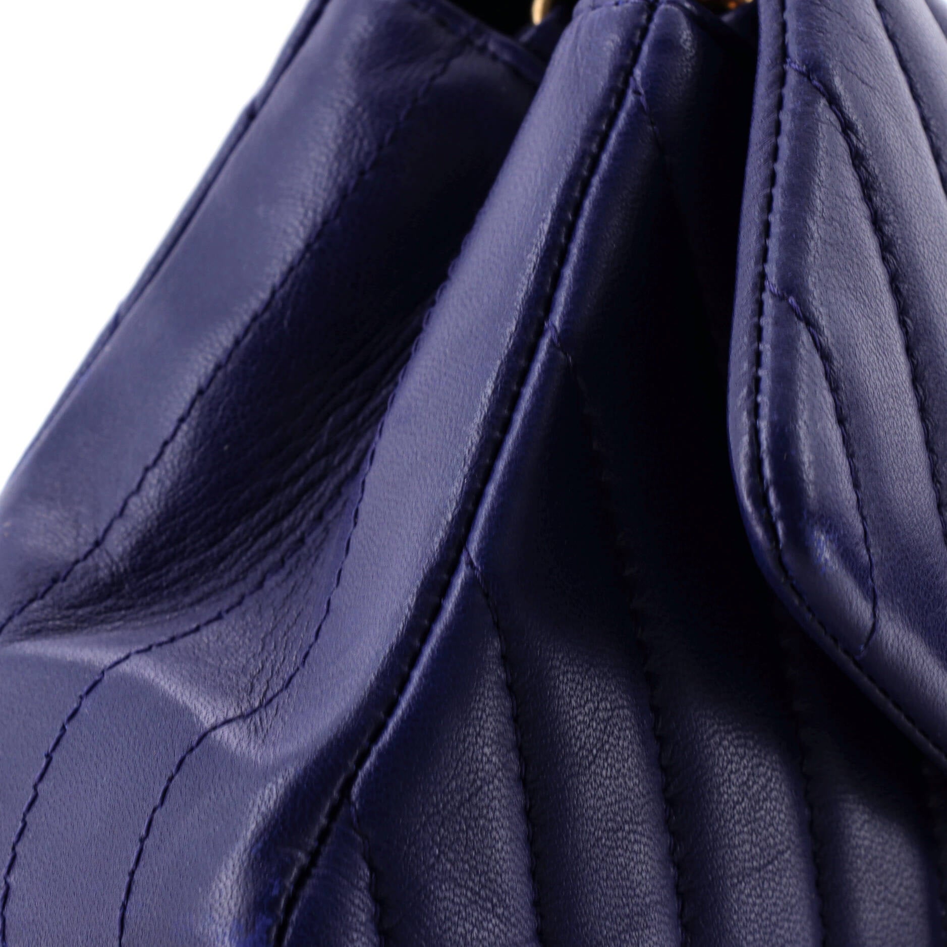 Classic Single Flap Bag Chevron Lambskin Mini