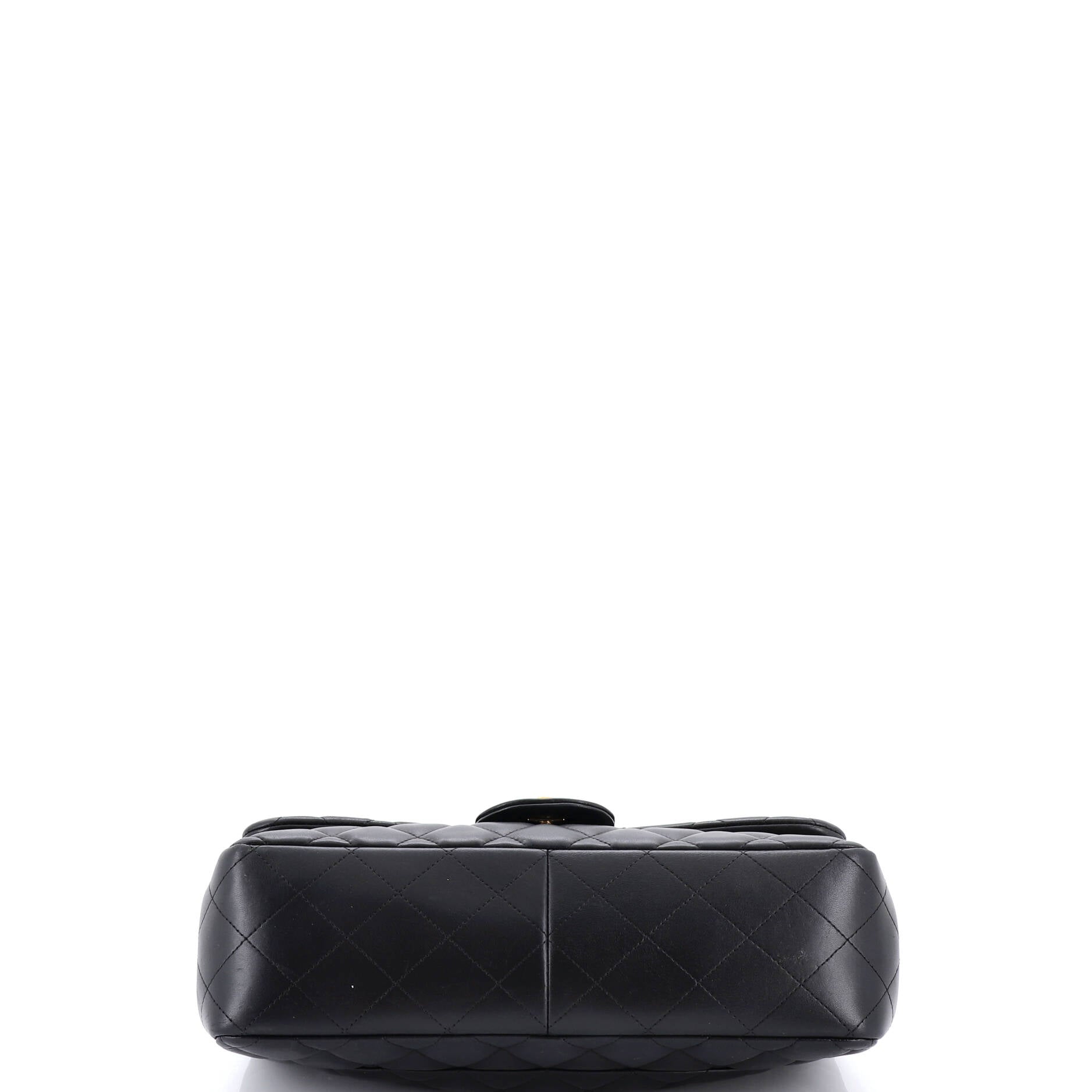 Classic Double Flap Bag Quilted Lambskin Jumbo