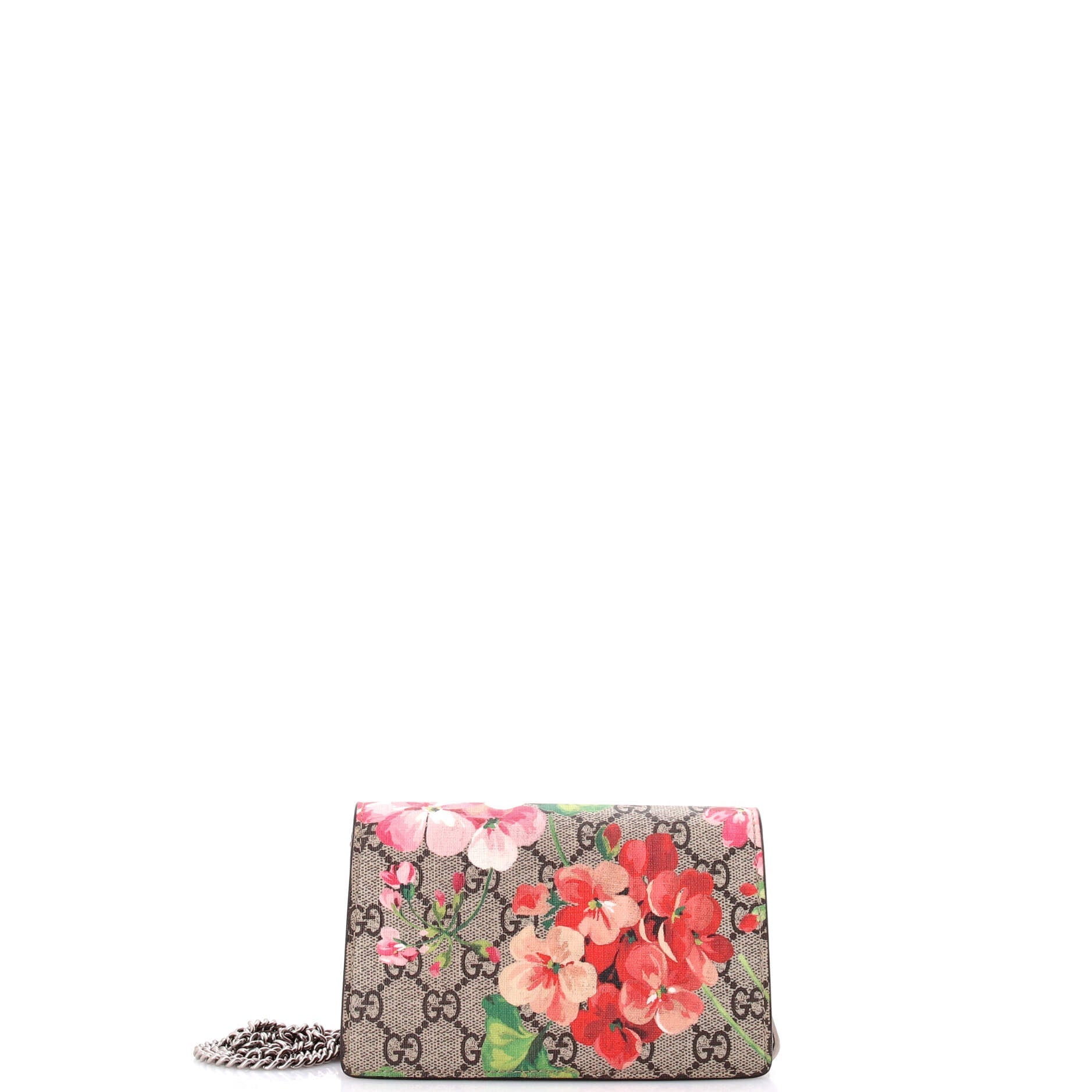 Dionysus Bag Blooms Print GG Coated Canvas Super Mini