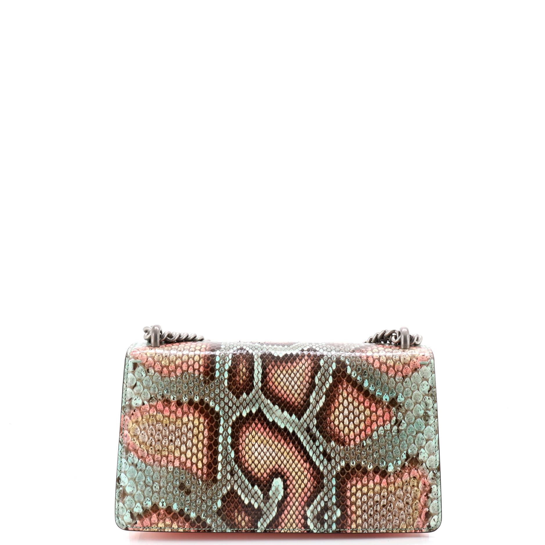 Dionysus Bag Python with Ostrich and Leather Small