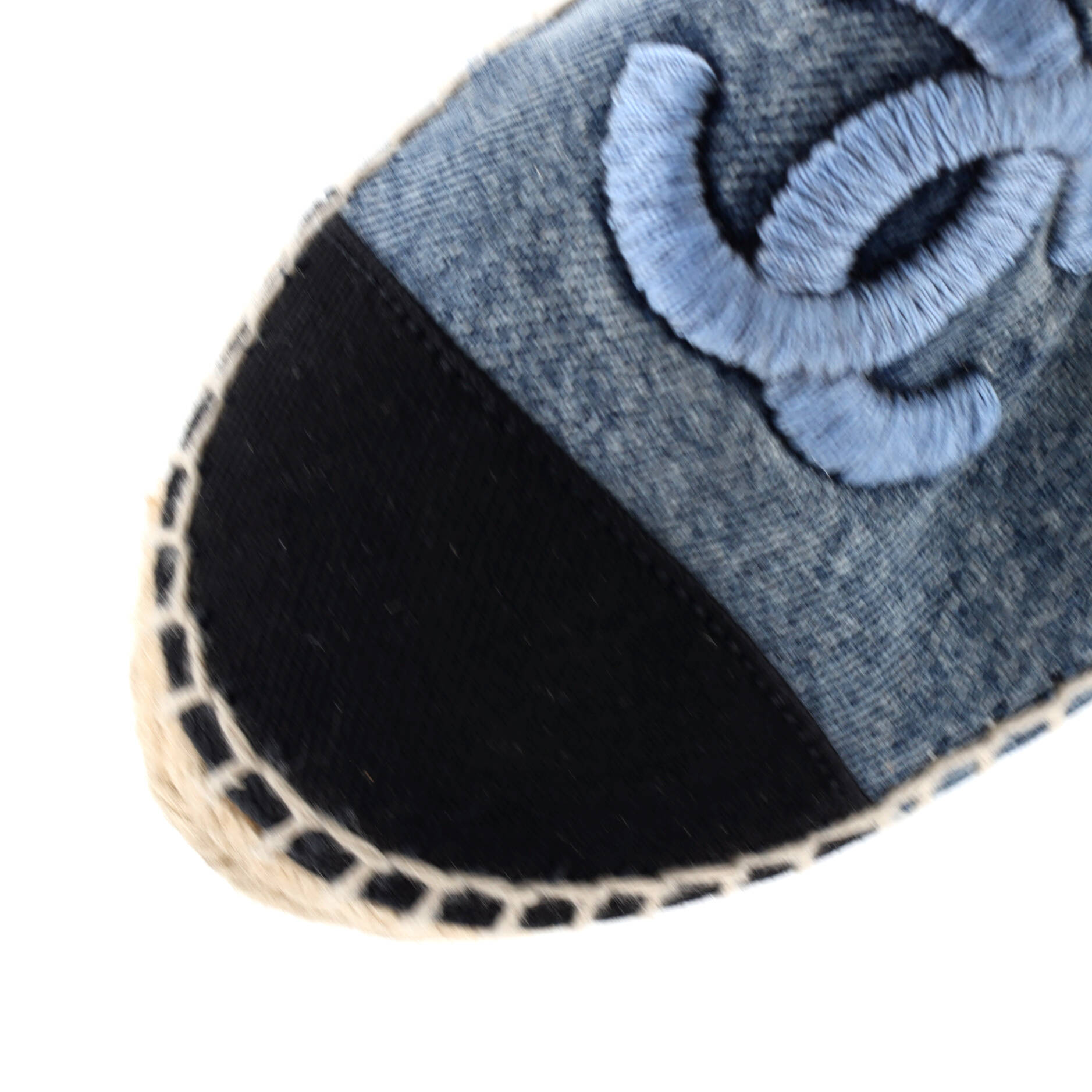 Women's CC Cap Toe Espadrilles Denim