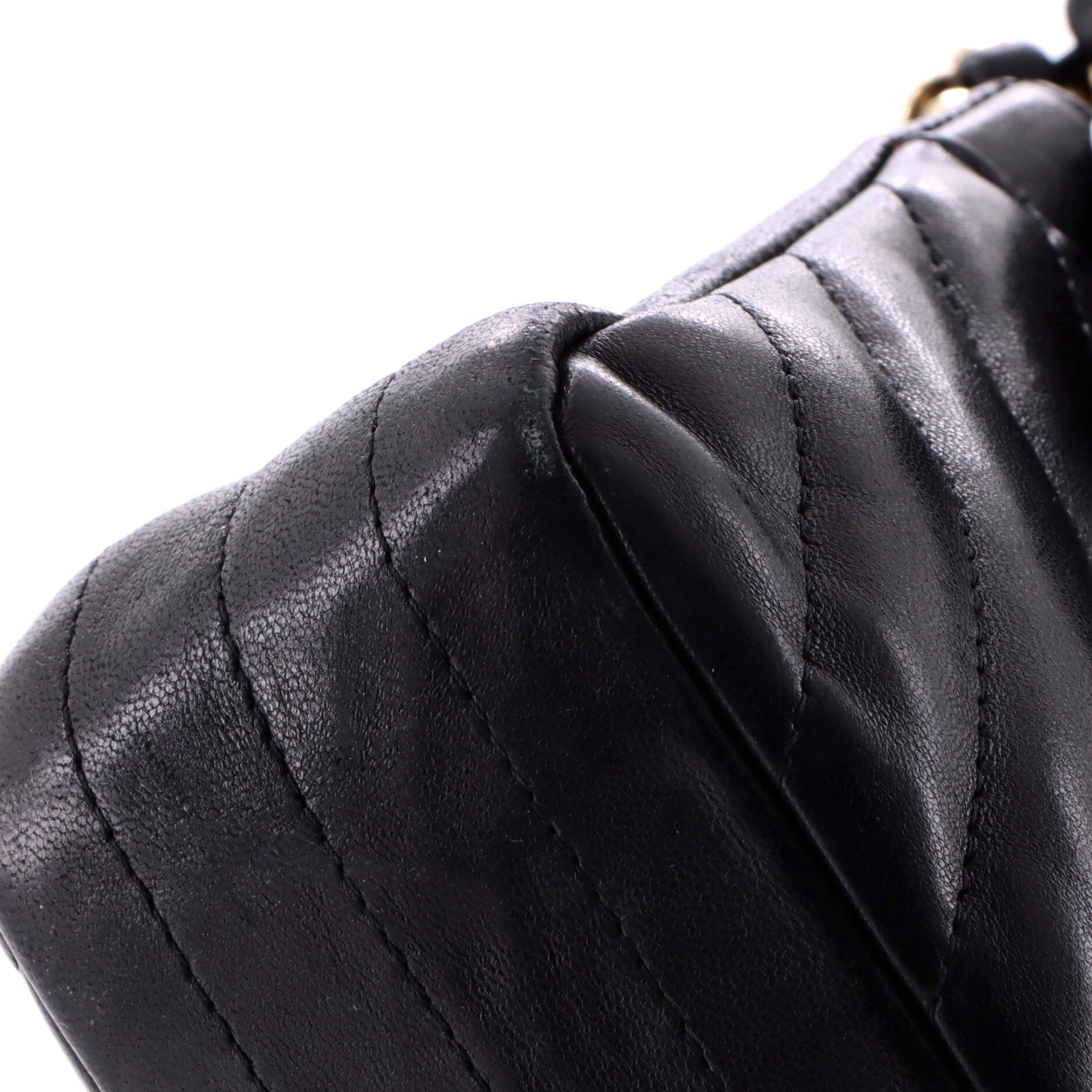 Classic Double Flap Bag Chevron Lambskin Medium