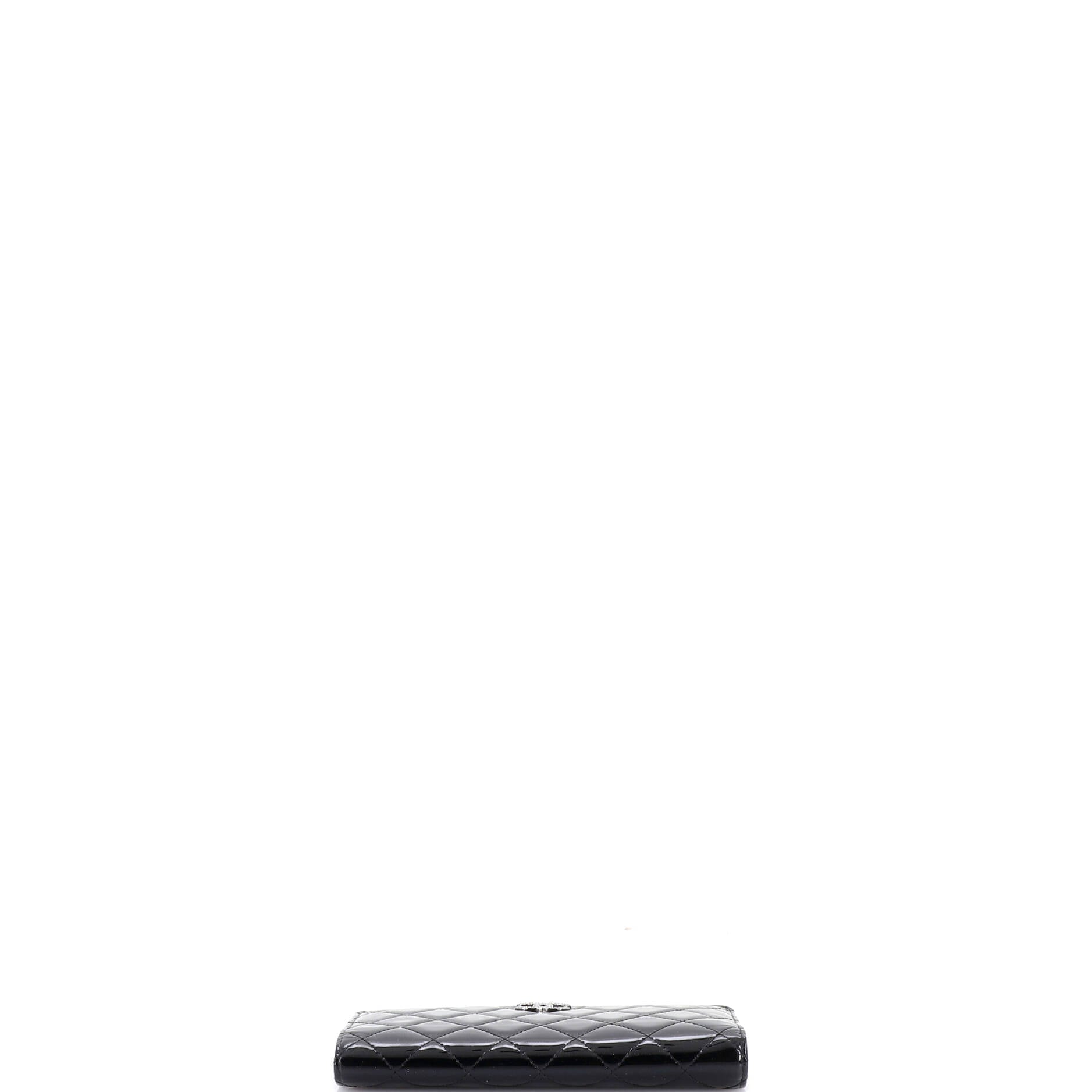 Brilliant L-Yen Wallet Quilted Patent